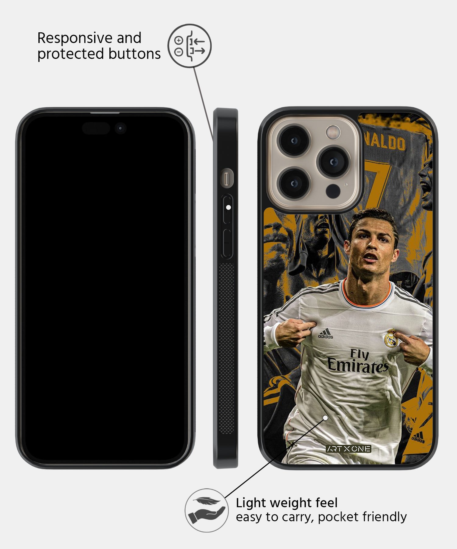Football (CR7 Ronaldo) Mobile Back Cover