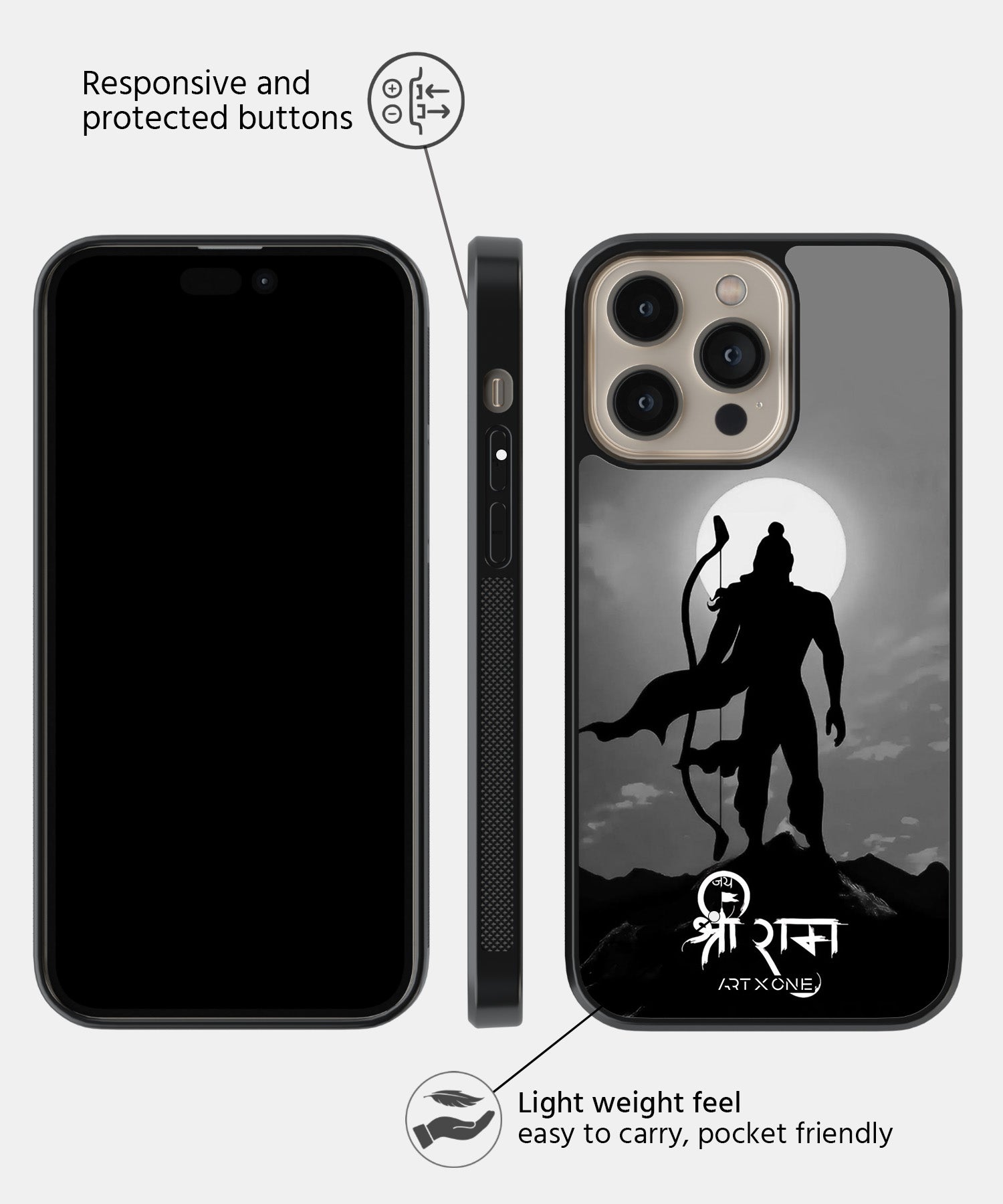 Hindu Gods (Shri Ram) Mobile Back Cover