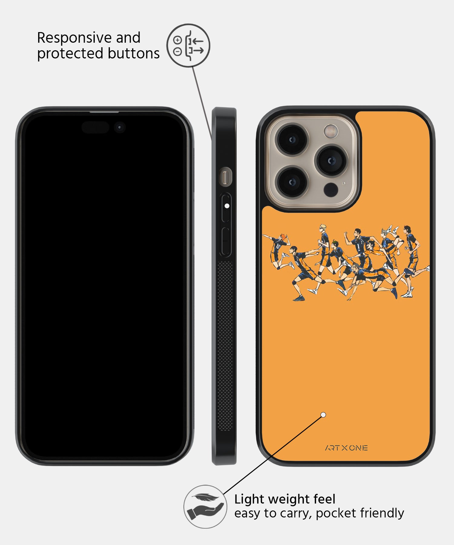 Haikyuu Karasuno Mobile Back Cover
