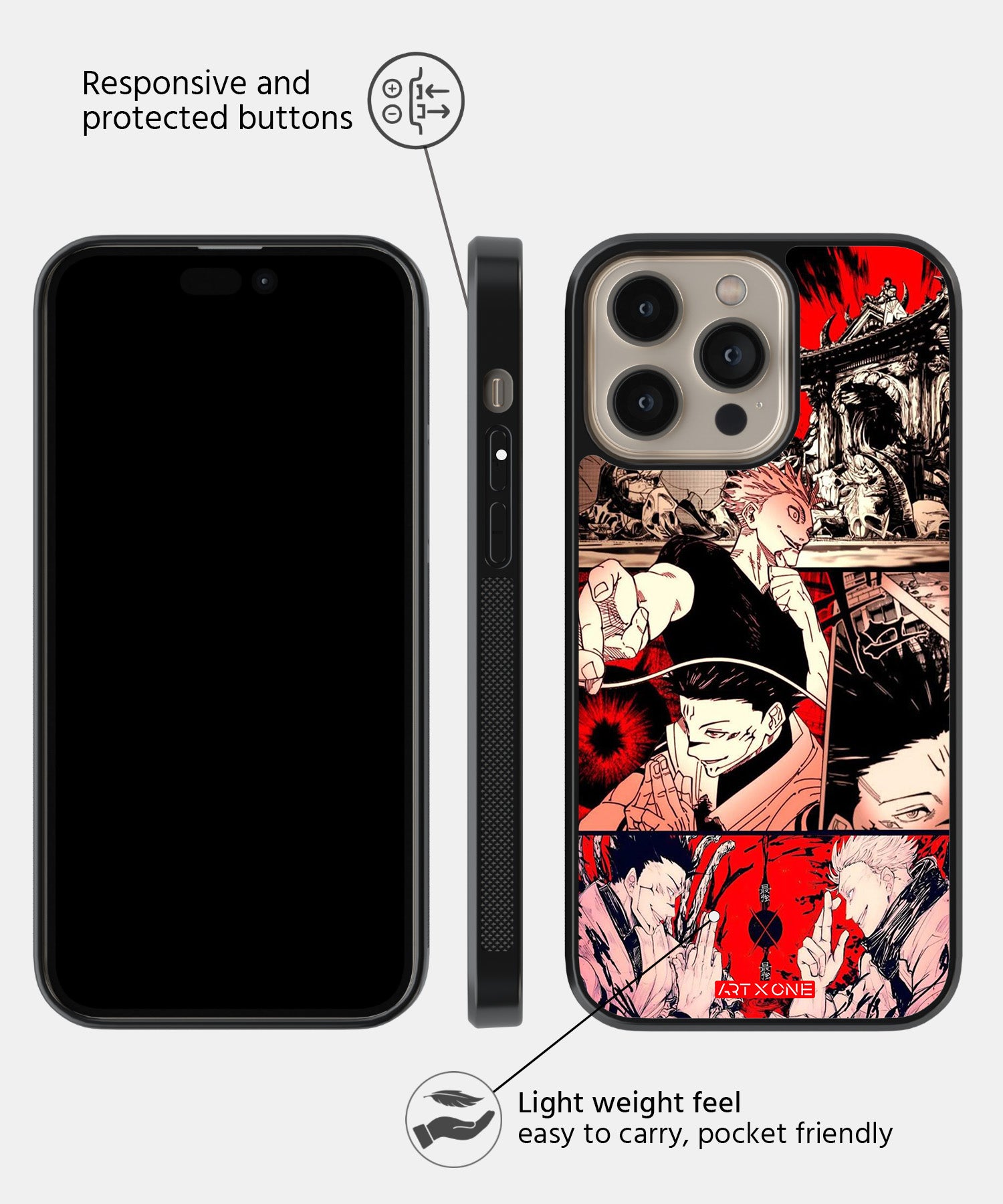 Jujutsu Kaisen (Gojo vs Sukuna) Mobile Back Cover