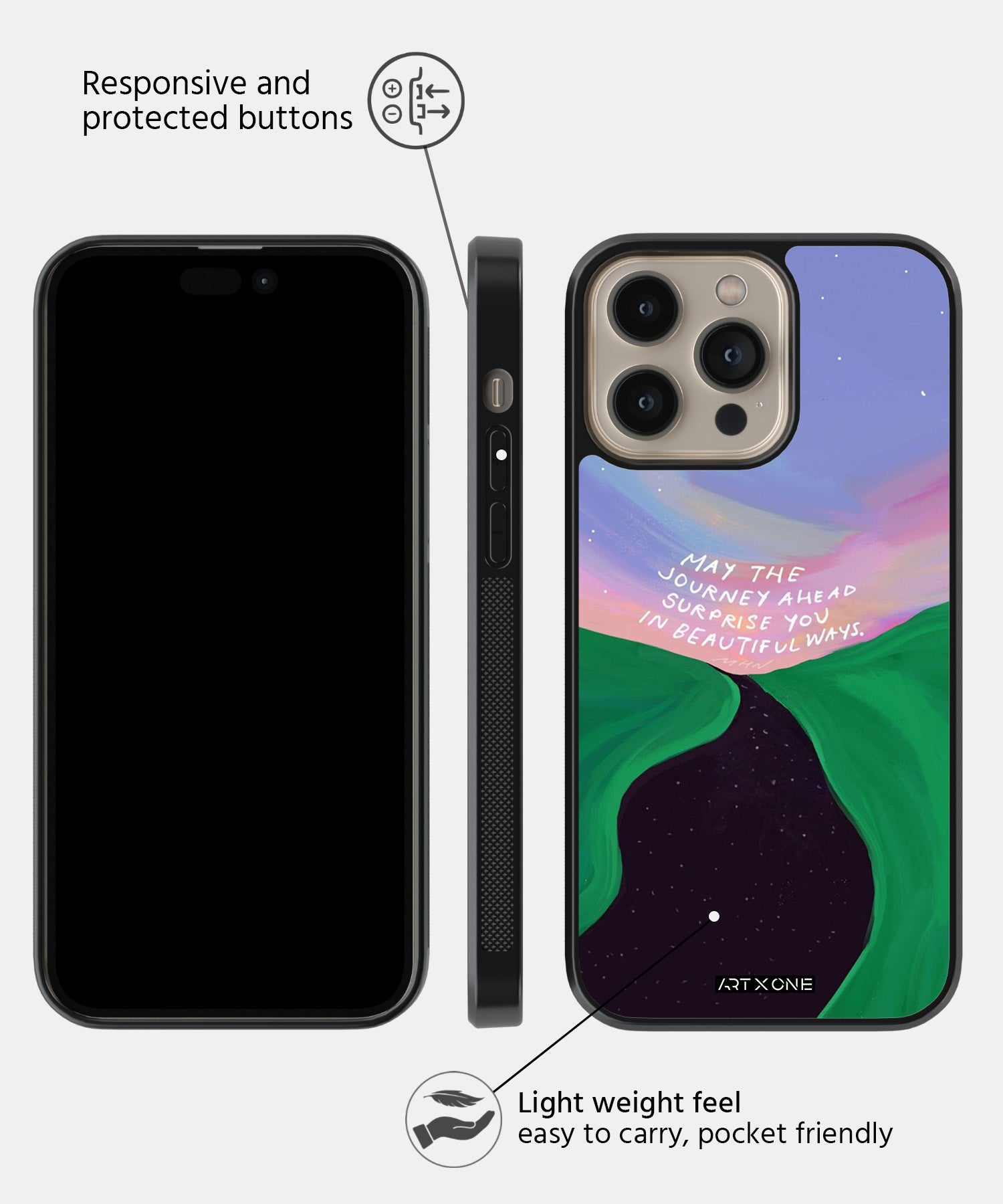 Journey Ahead Mobile Back Cover