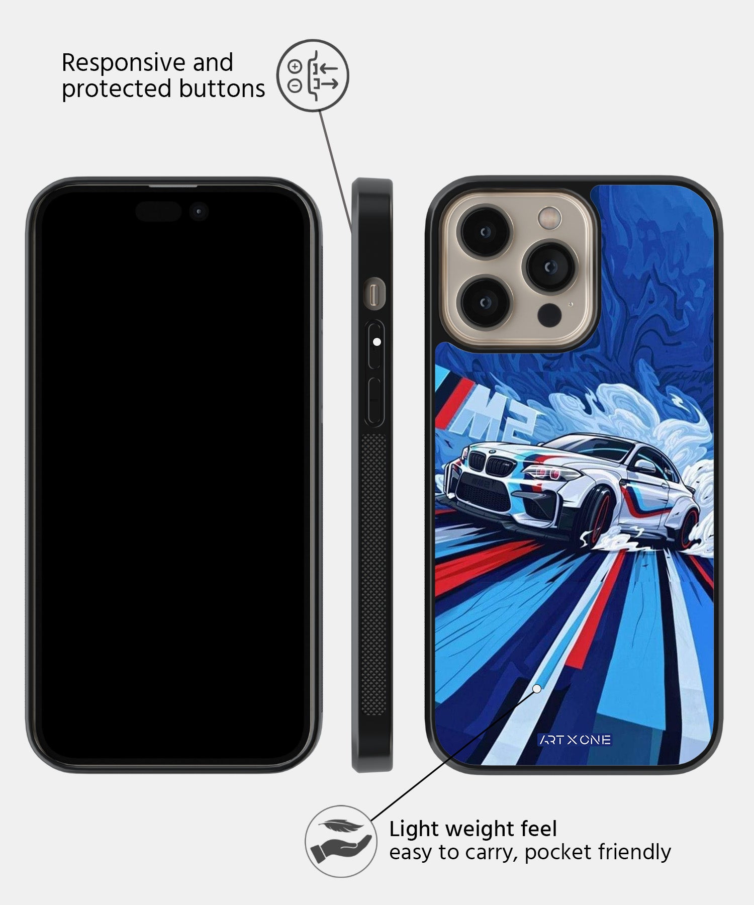 Sports Car (BMW M2) Mobile Back Cover