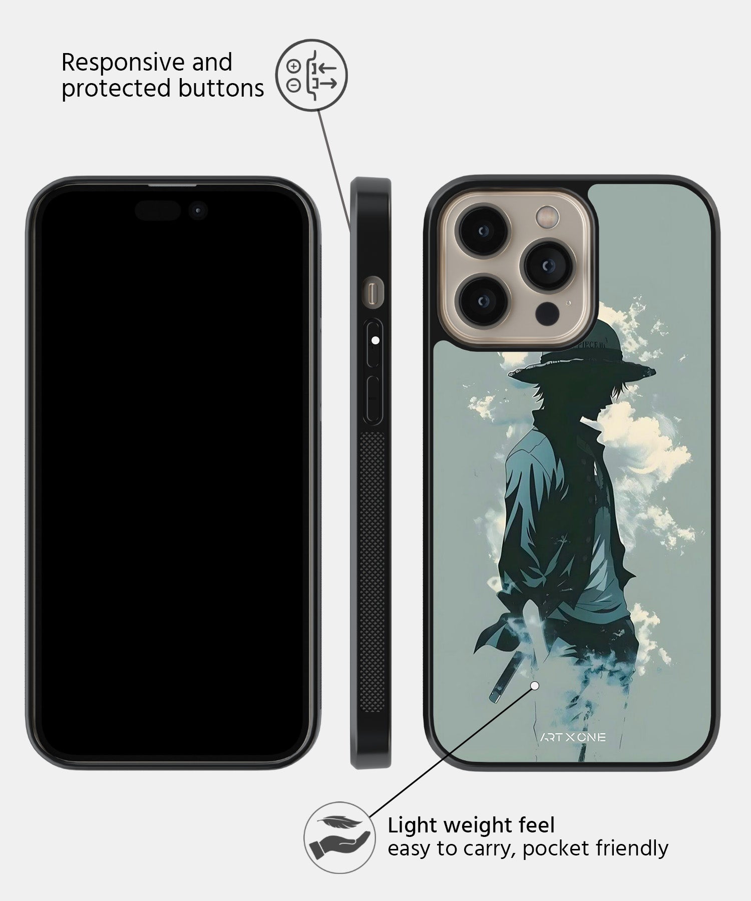Luffy Cool Mobile Back Cover