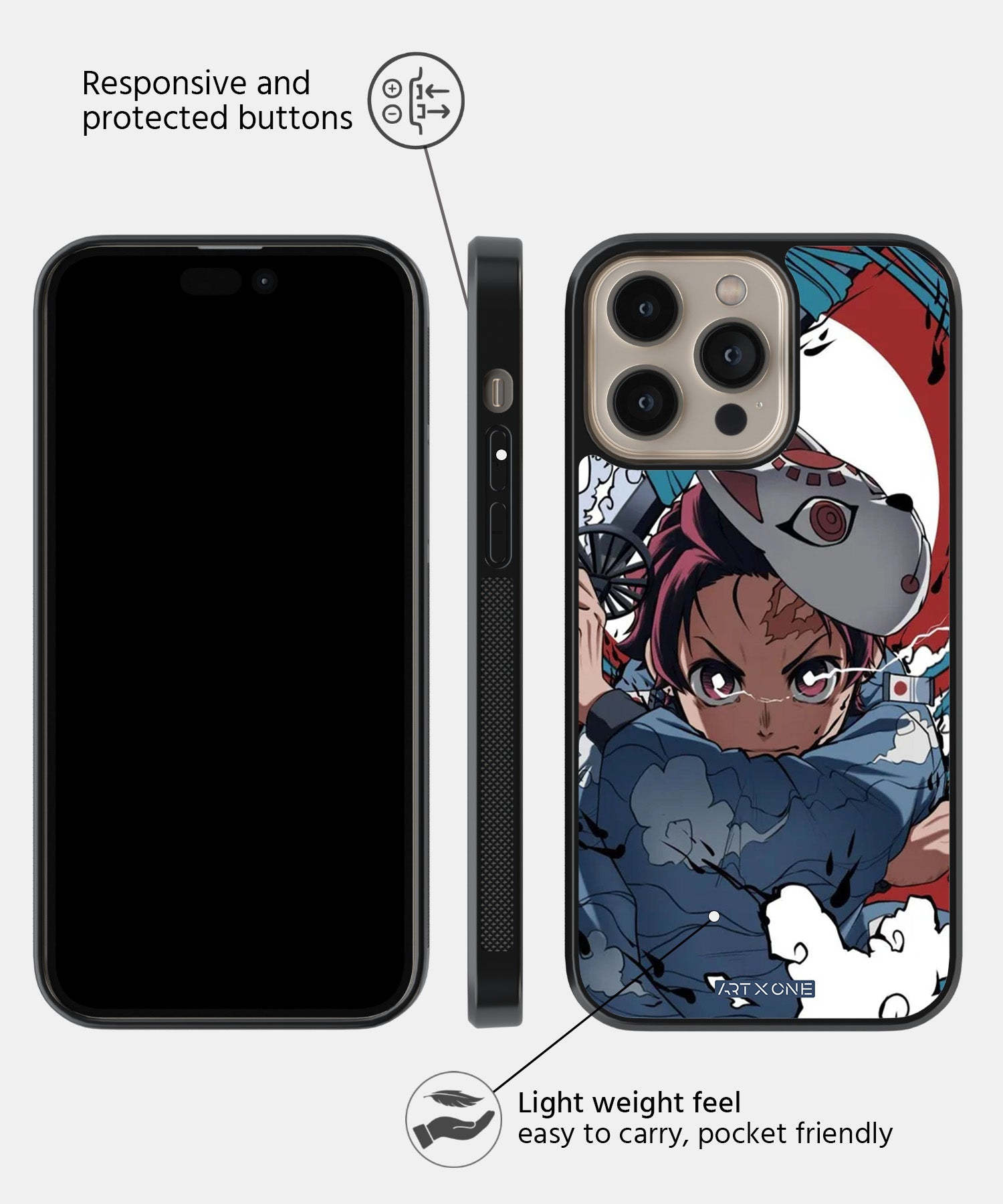 Demon Slayer Mobile Back Cover