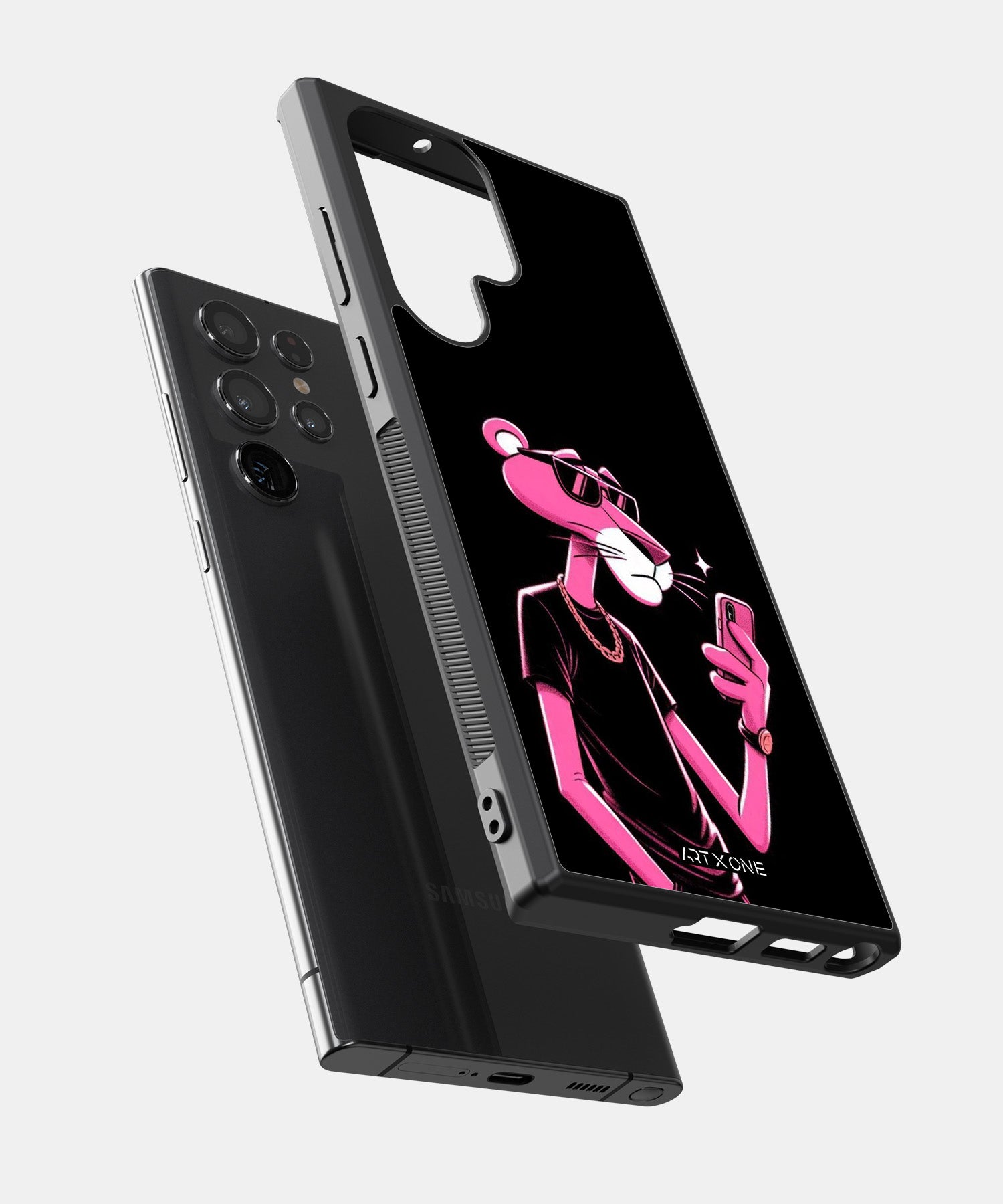 Cartoon (Pink Panther Dark) Mobile Back Cover
