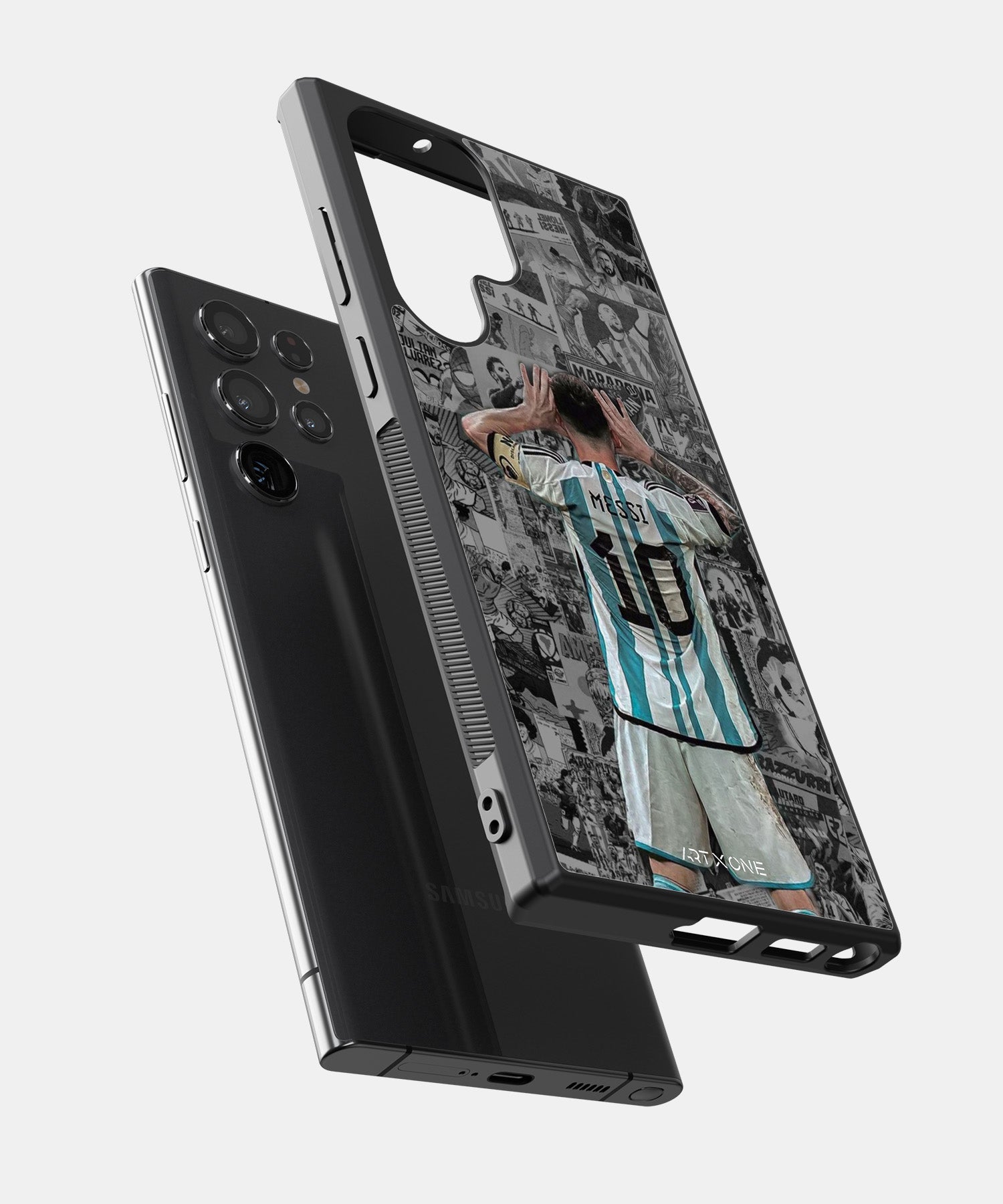 Football (Messi Collage) Mobile Back Cover