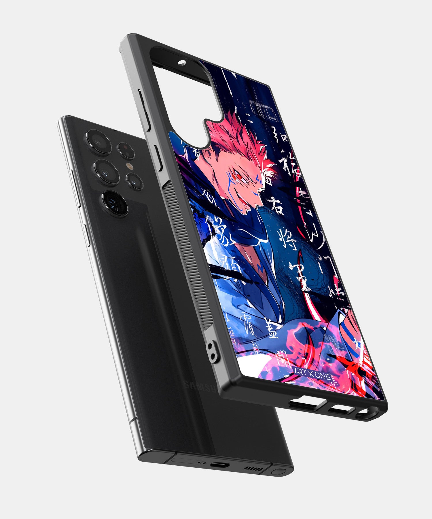 Jujutsu Kaisen In Neon Mobile Back Cover
