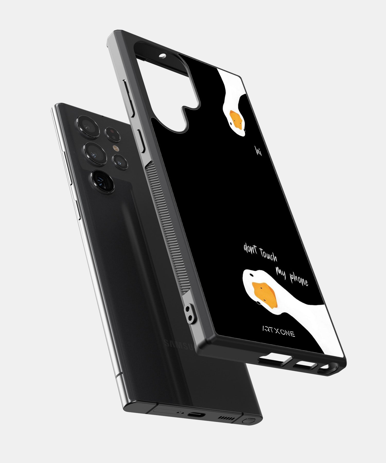 Don't Touch My Phone! Mobile Back Cover