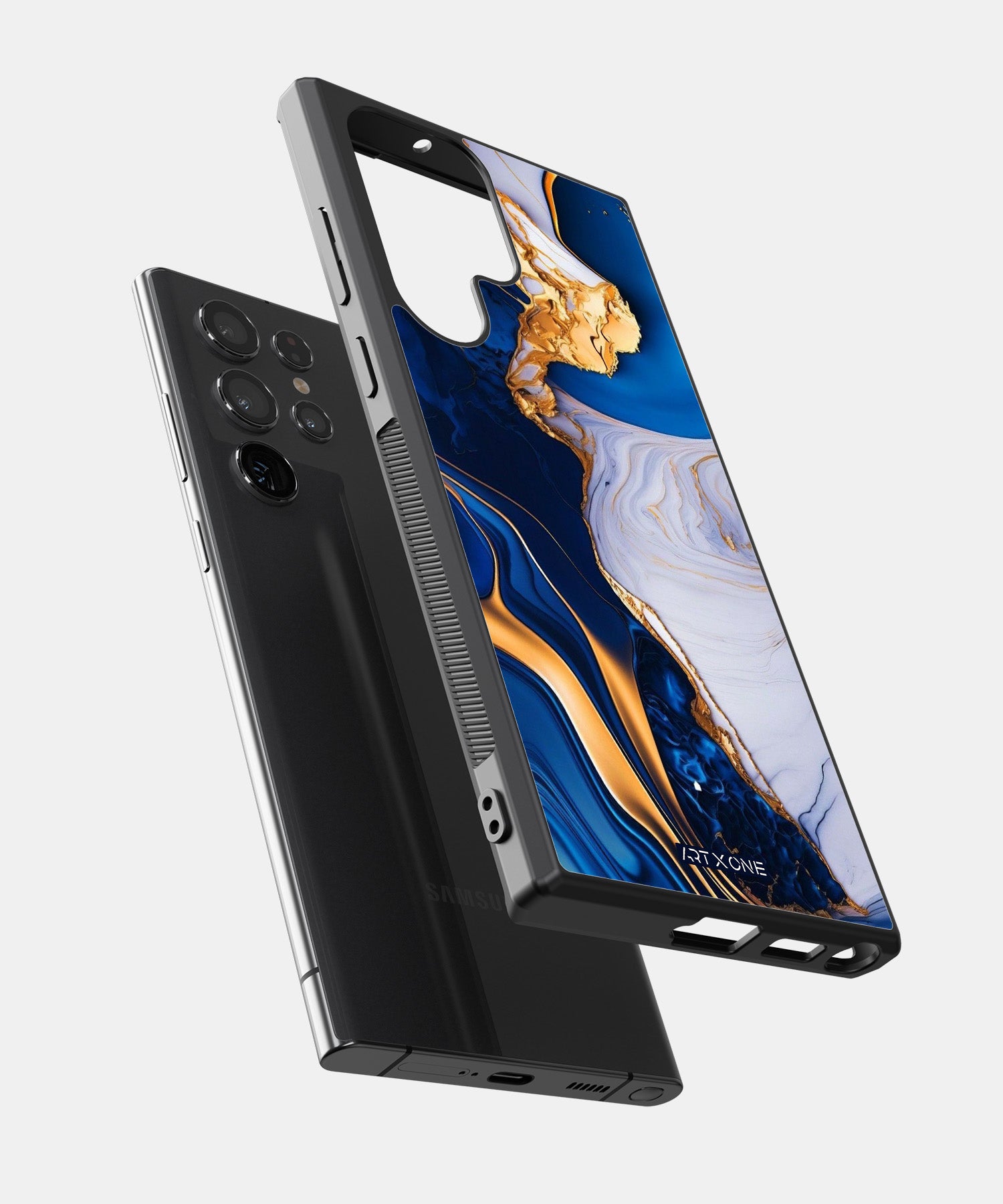 Blue Marbel Mobile Back Cover