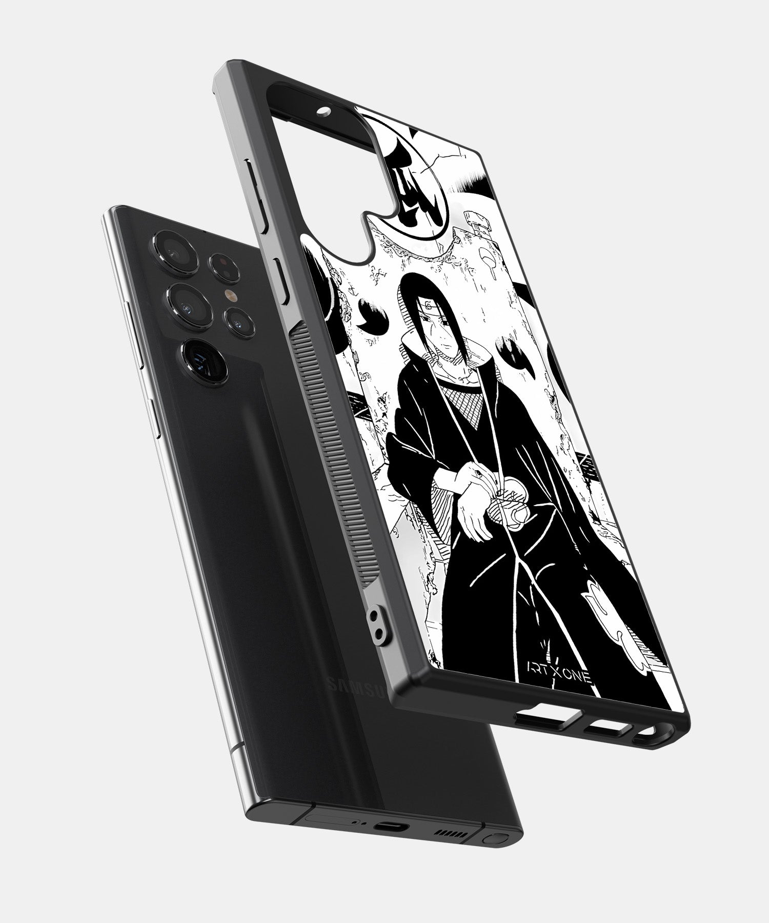 Itachi Uchiha On Throne Mobile Back Cover