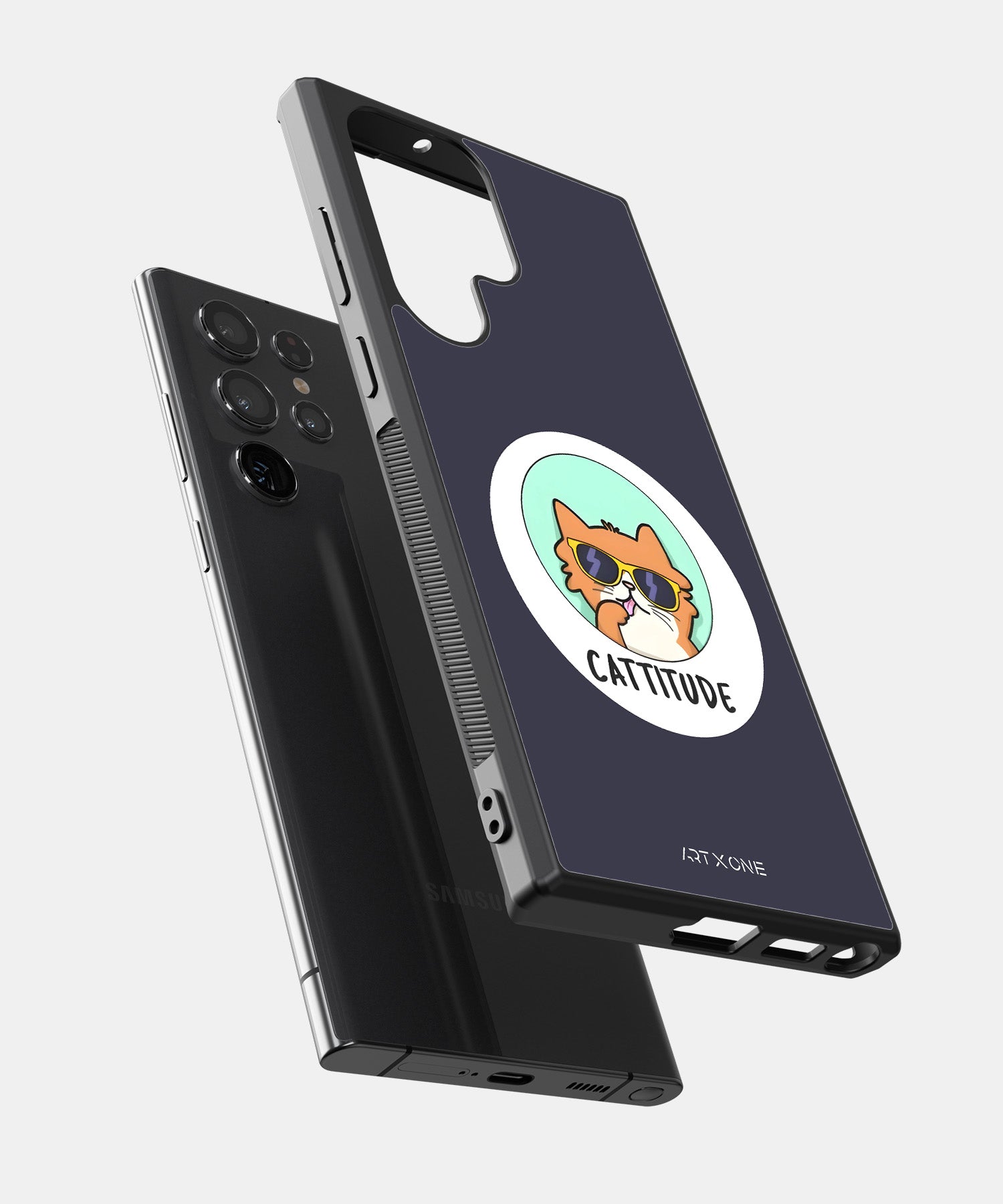 Cattitude Mobile Back Cover