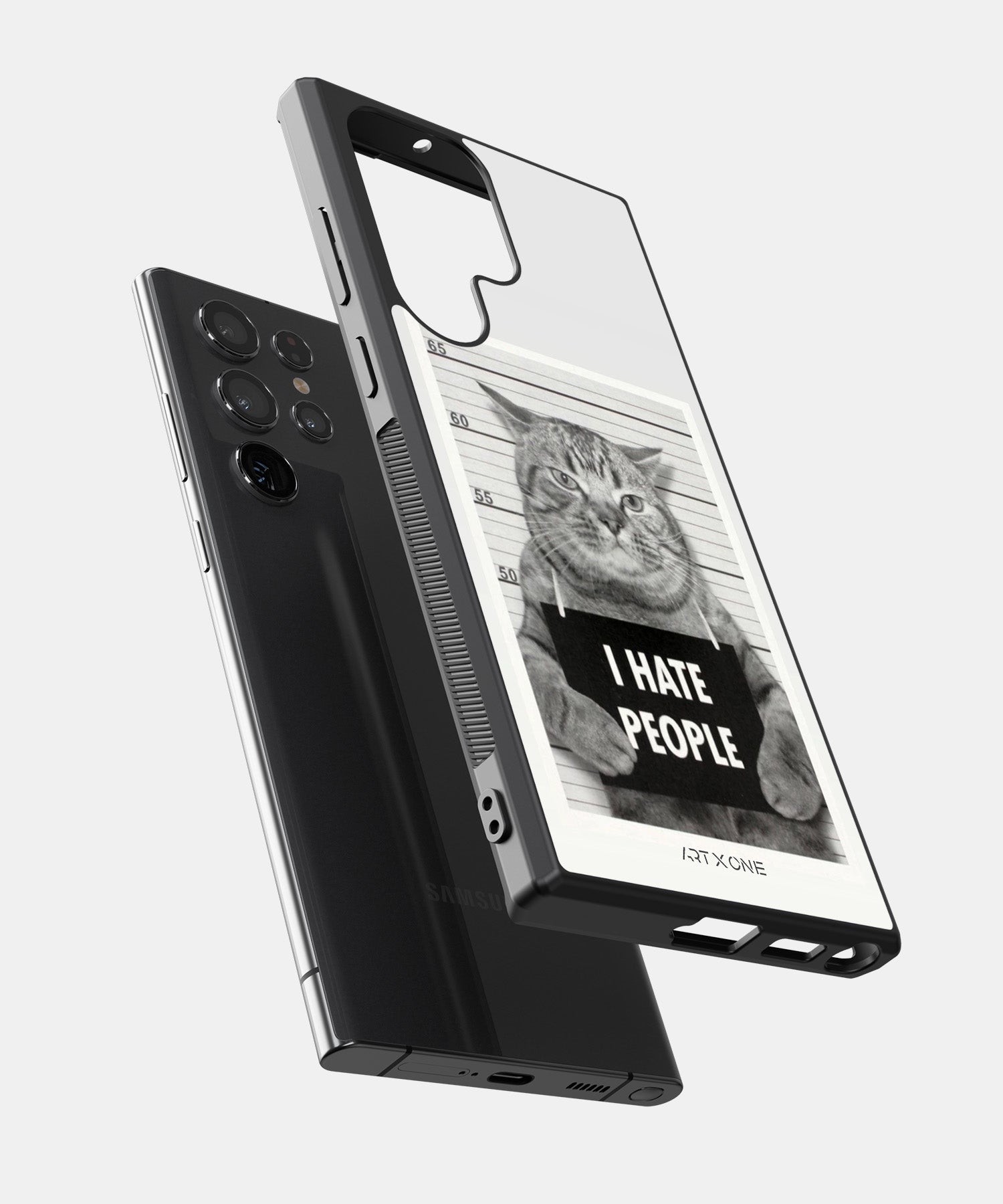 Hating Hoomans! Mobile Back Cover