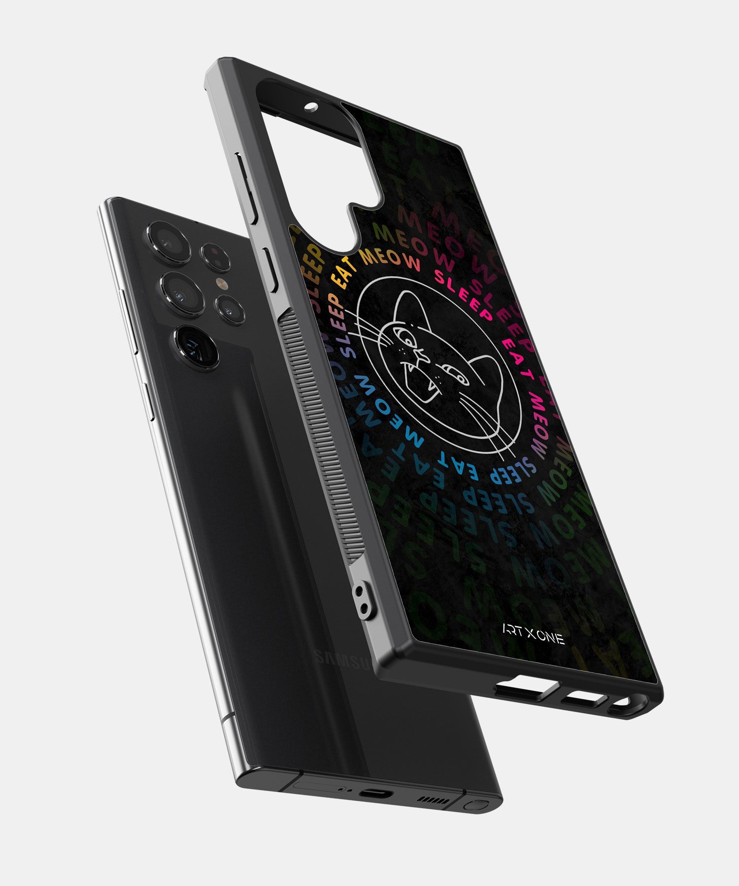 Eat Meow Sleep Mobile Back Cover