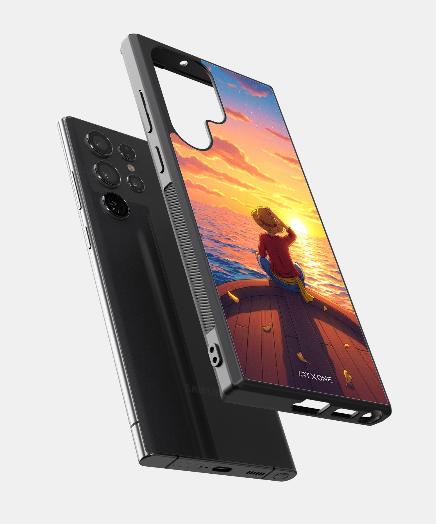 Luffy Sunset Mobile Back Cover
