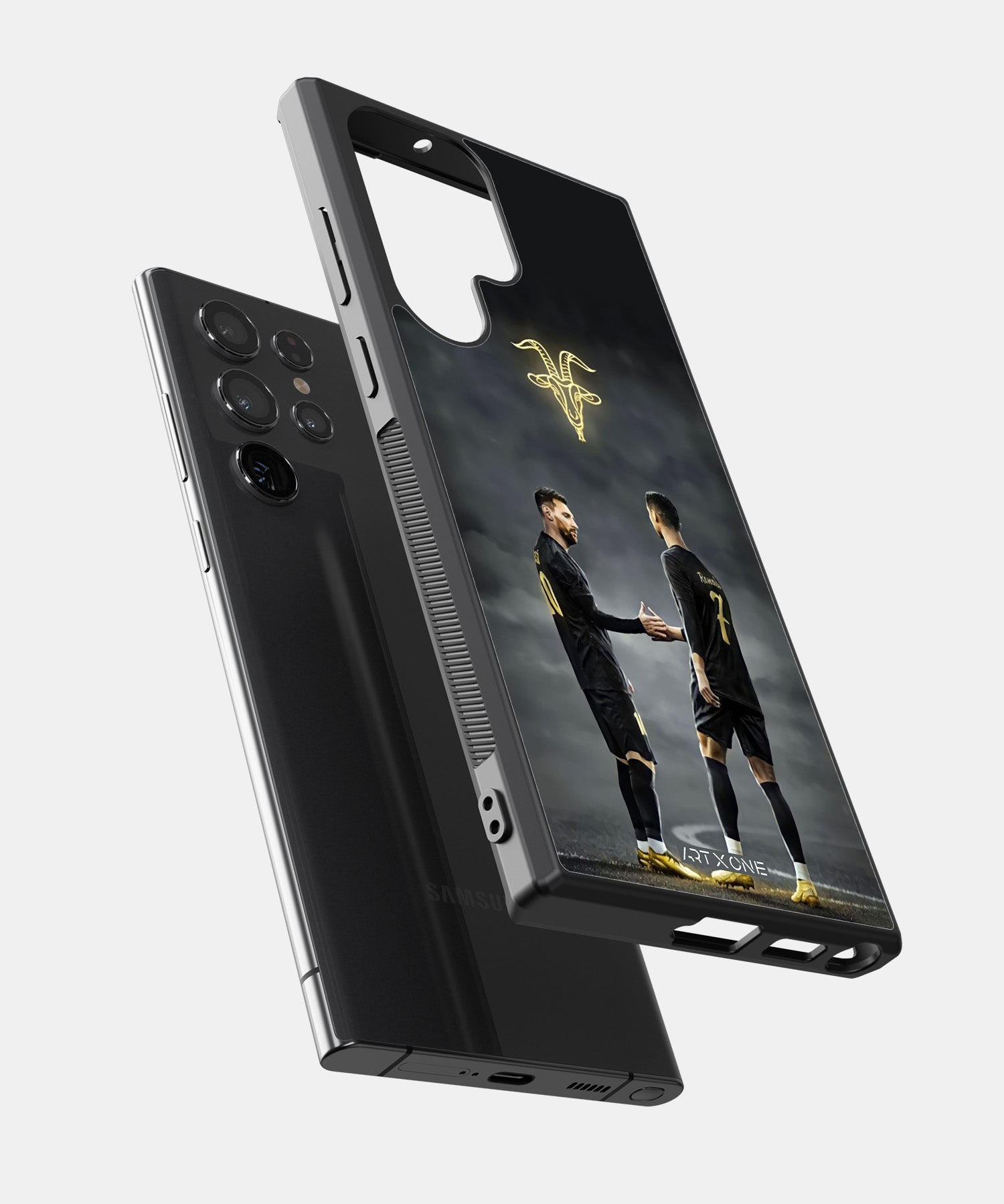 Football (Messi x Ronaldo) Mobile Back Cover