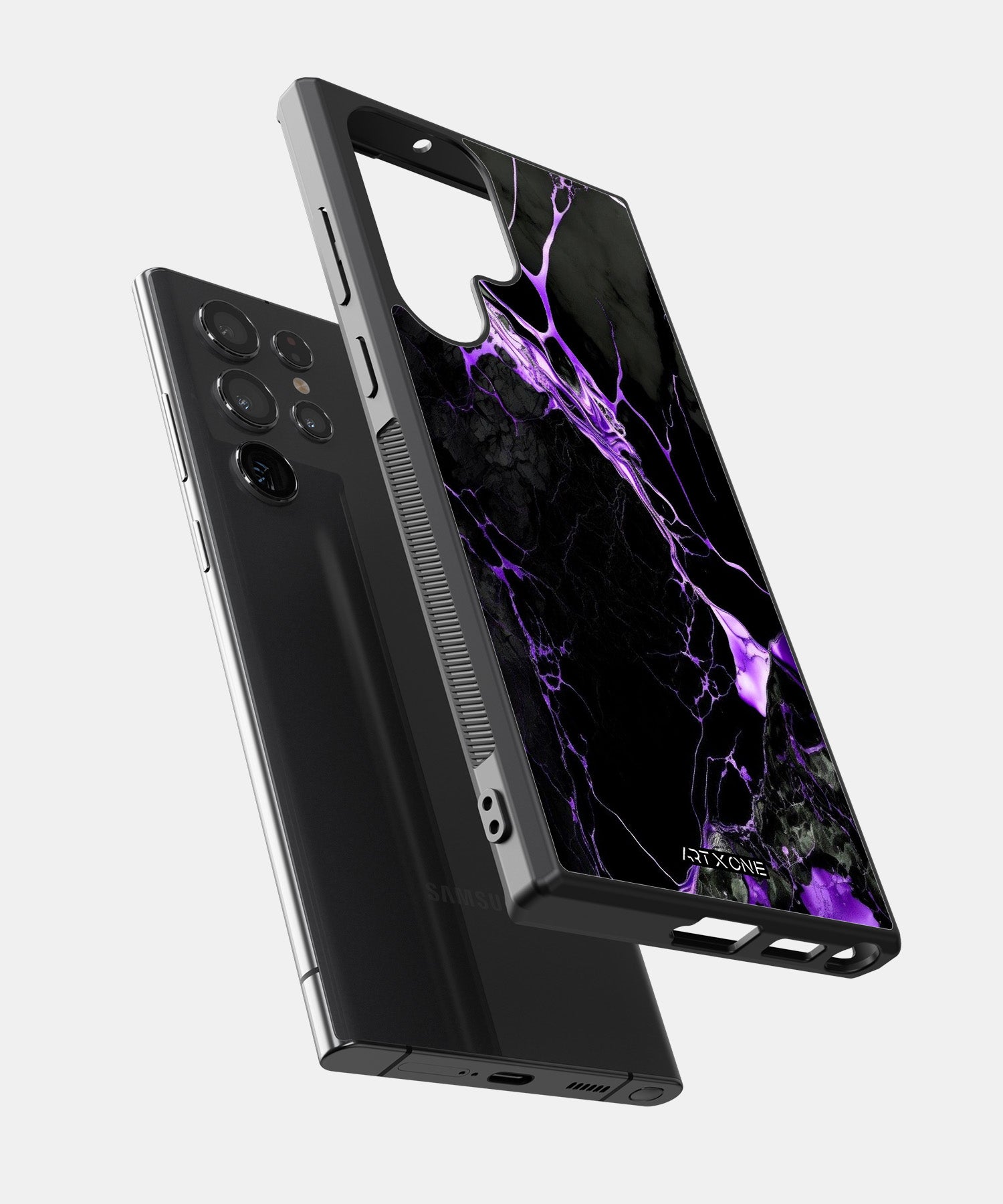 Voilet Marbel Mobile Back Cover
