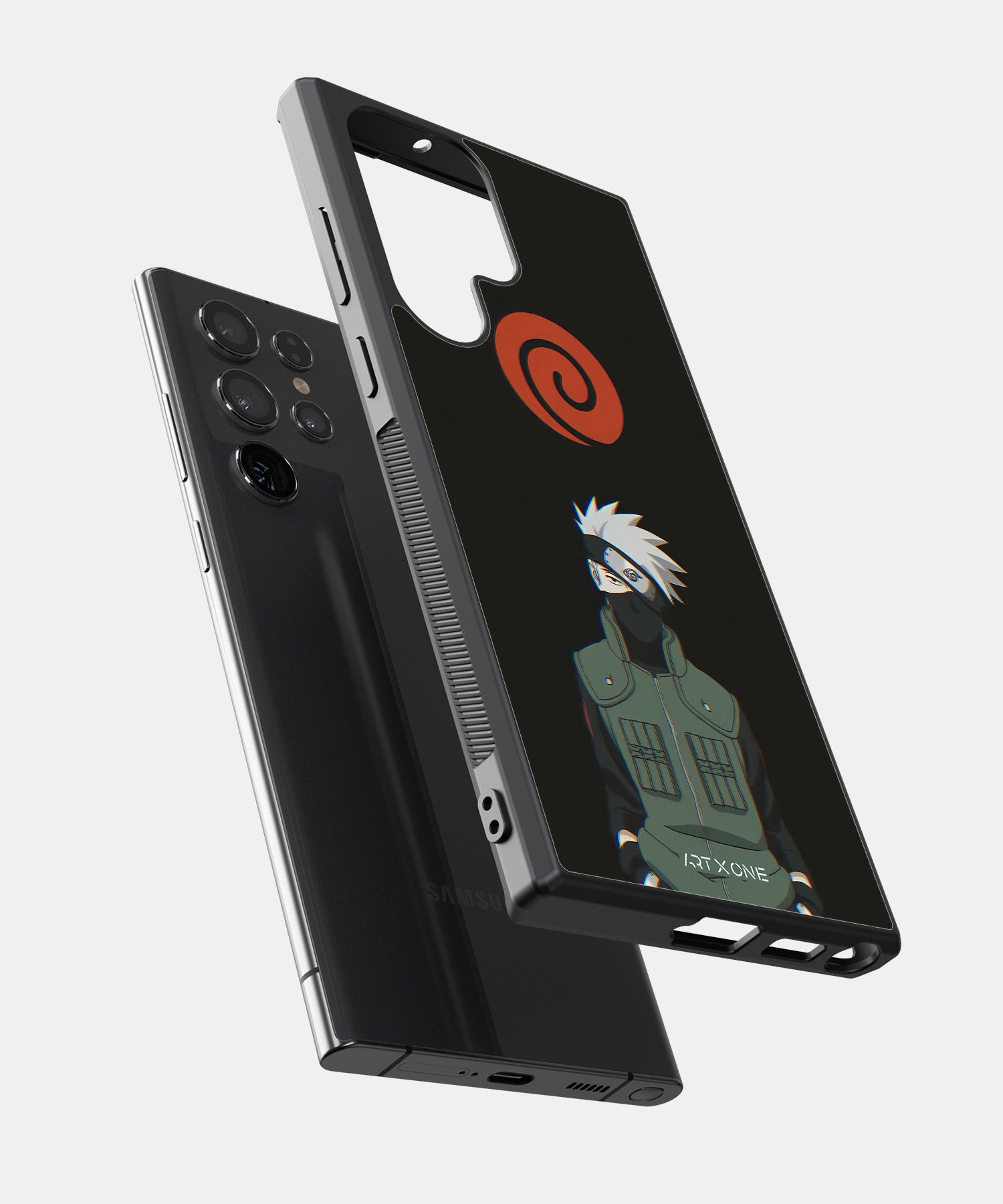 Black Kakashi Mobile Back Cover