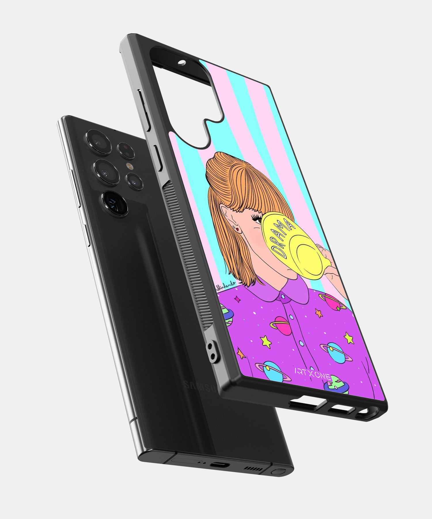 Drama Cup Mobile Back Cover