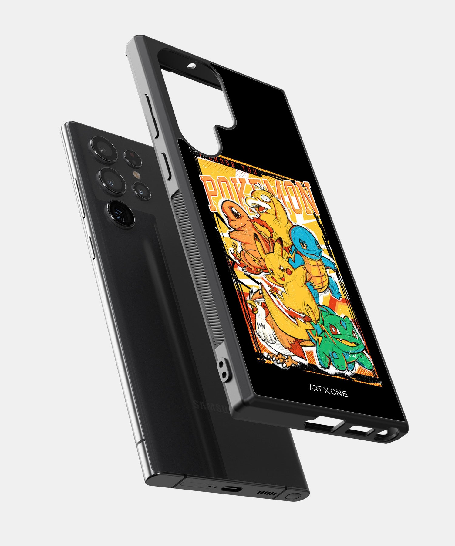 Cartoon (Pokemon Starter Pack) Mobile Back Cover