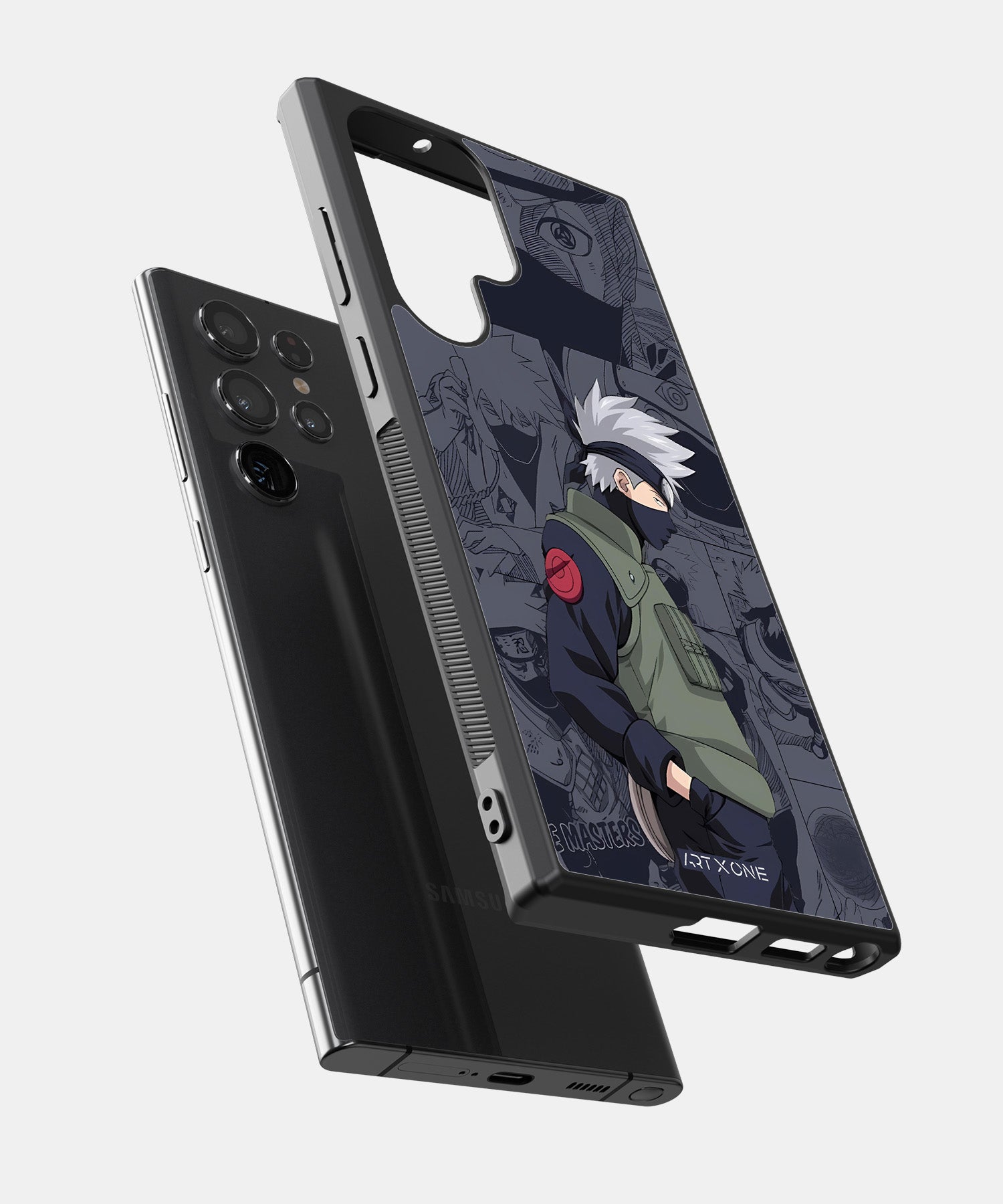 Kakashi on Manga Panel Mobile Back Cover
