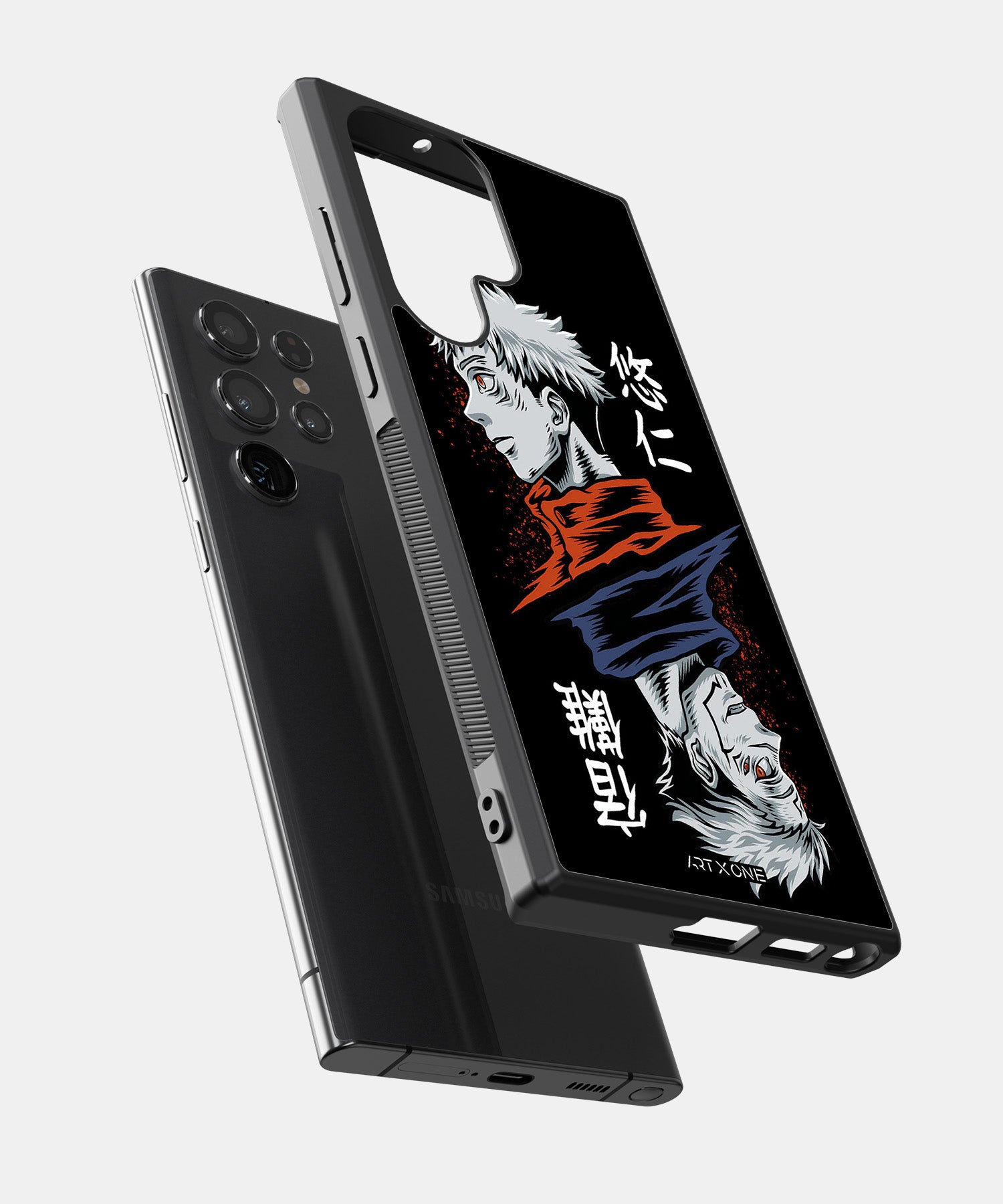 Upside Down Anime Mobile Back Cover