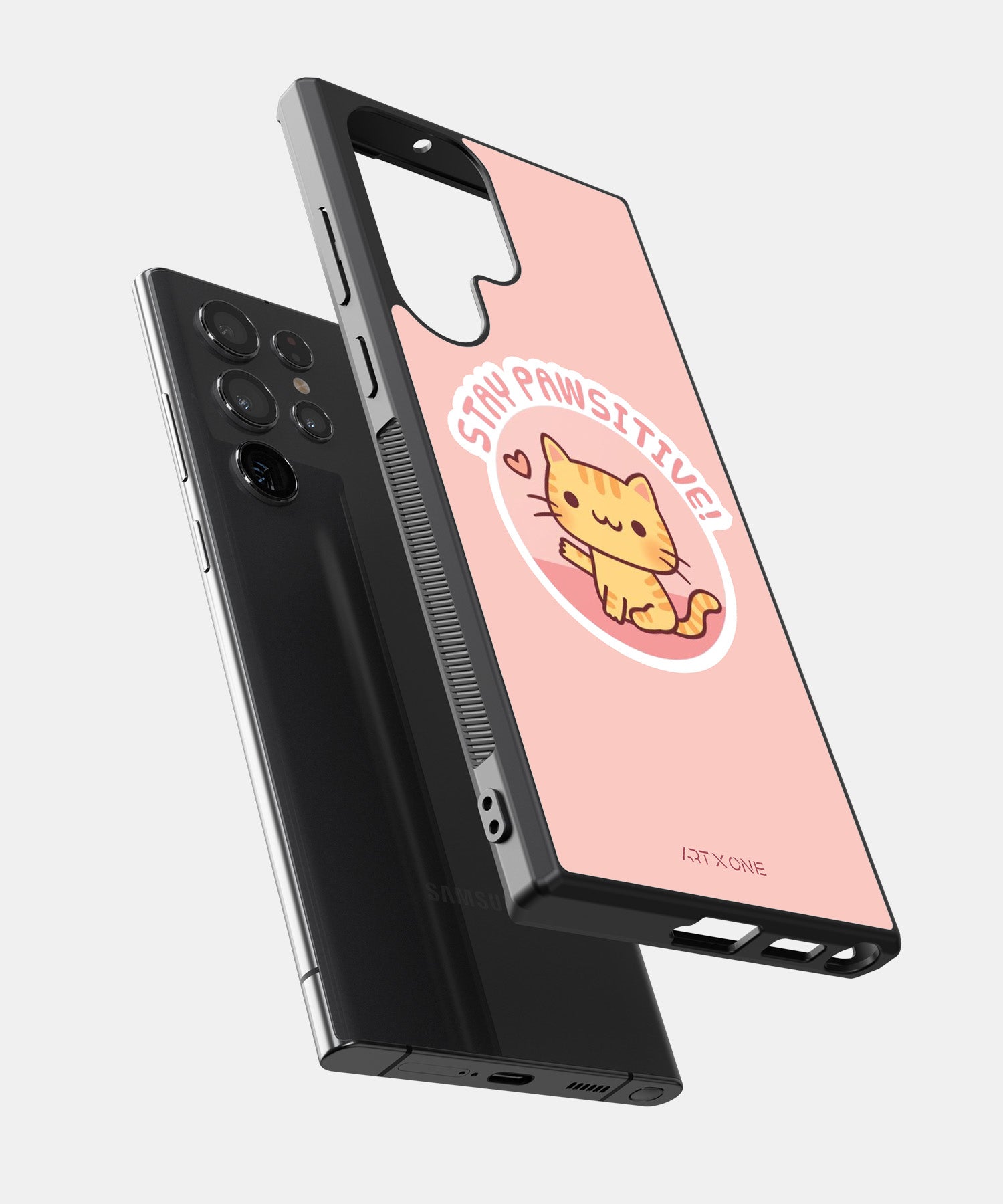 Stay Pawsitive! Mobile Back Cover