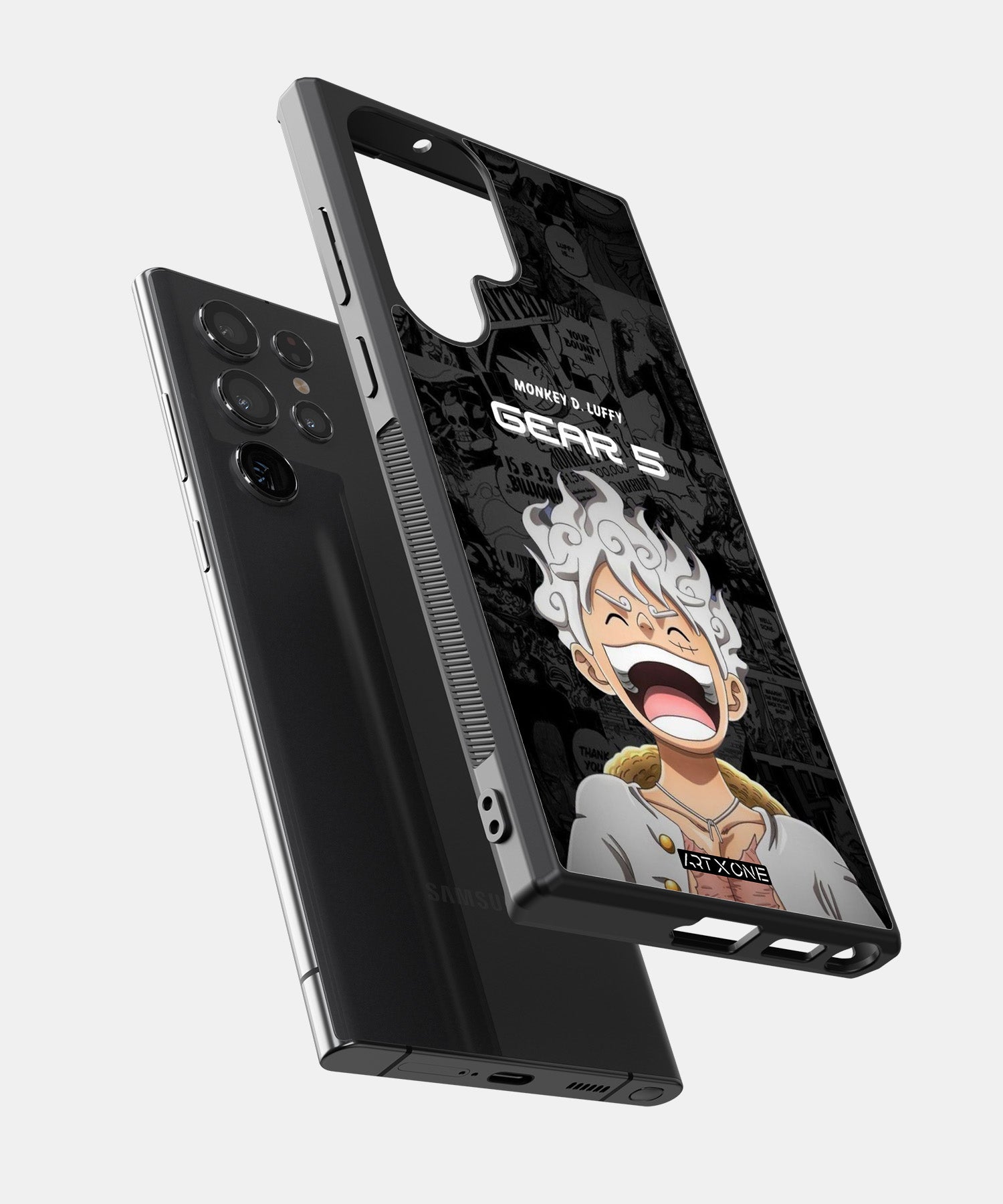 One Piece  (Luffy Gear 5 Black) Mobile Back Cover