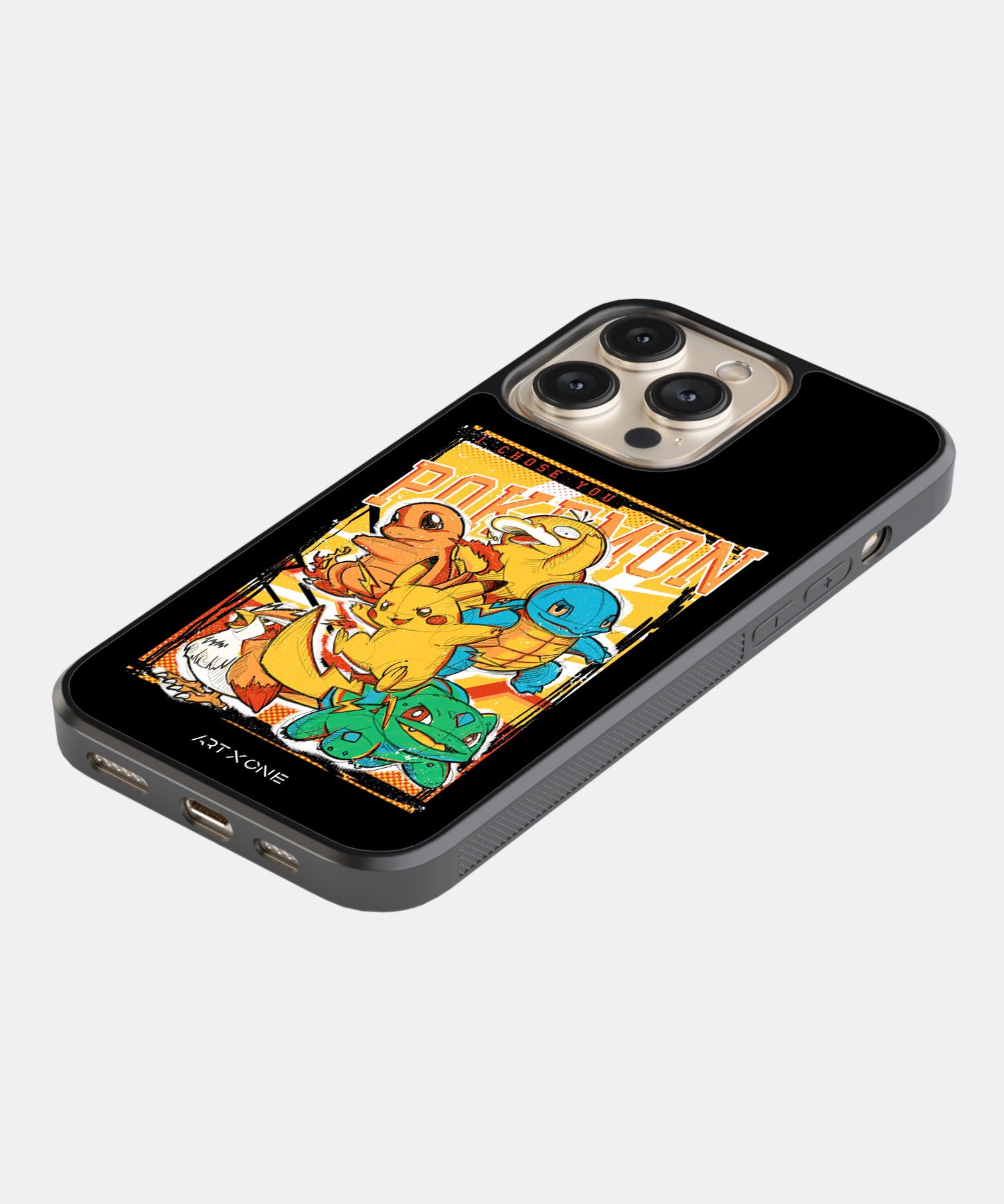Cartoon (Pokemon Starter Pack) Mobile Back Cover
