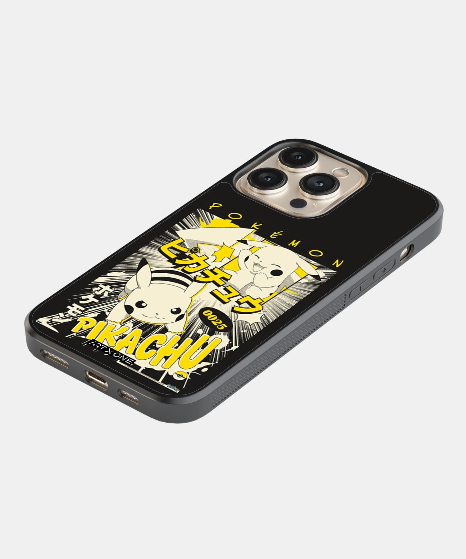Cartoon (Pikachu Thunder) Mobile Back Cover