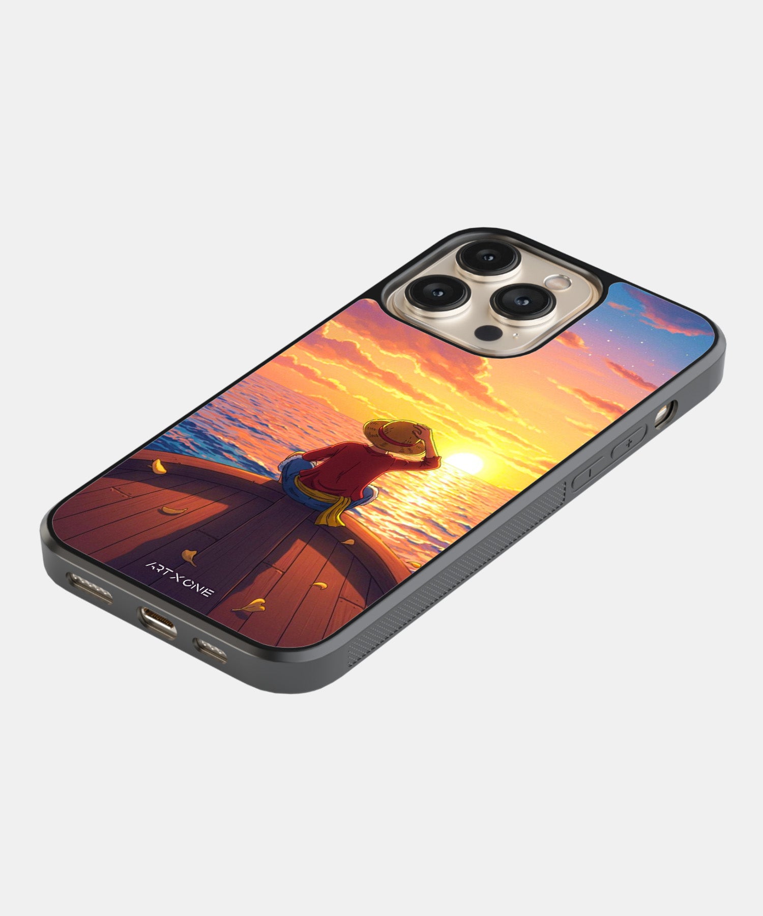 Luffy Sunset Mobile Back Cover