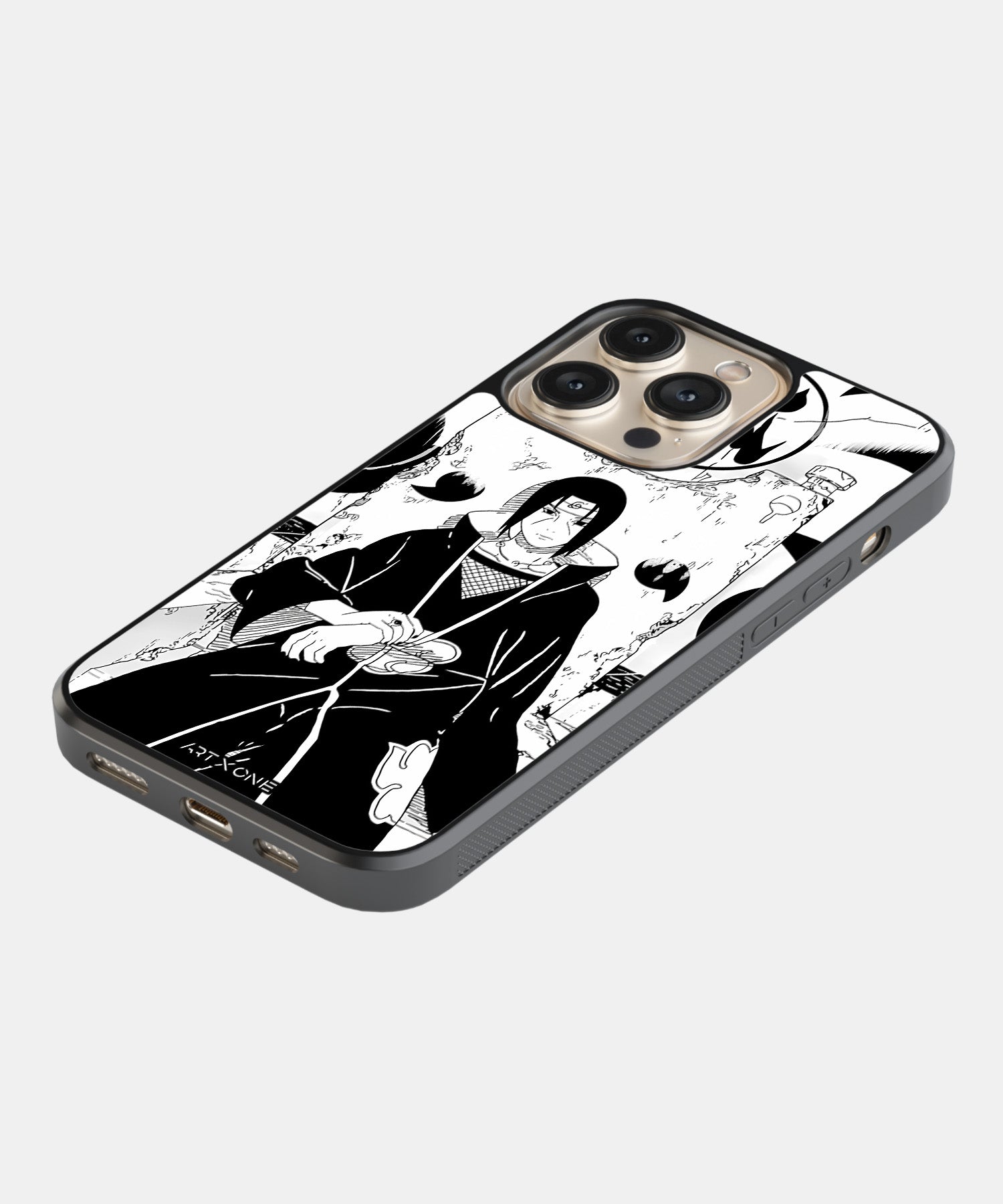 Itachi Uchiha On Throne Mobile Back Cover