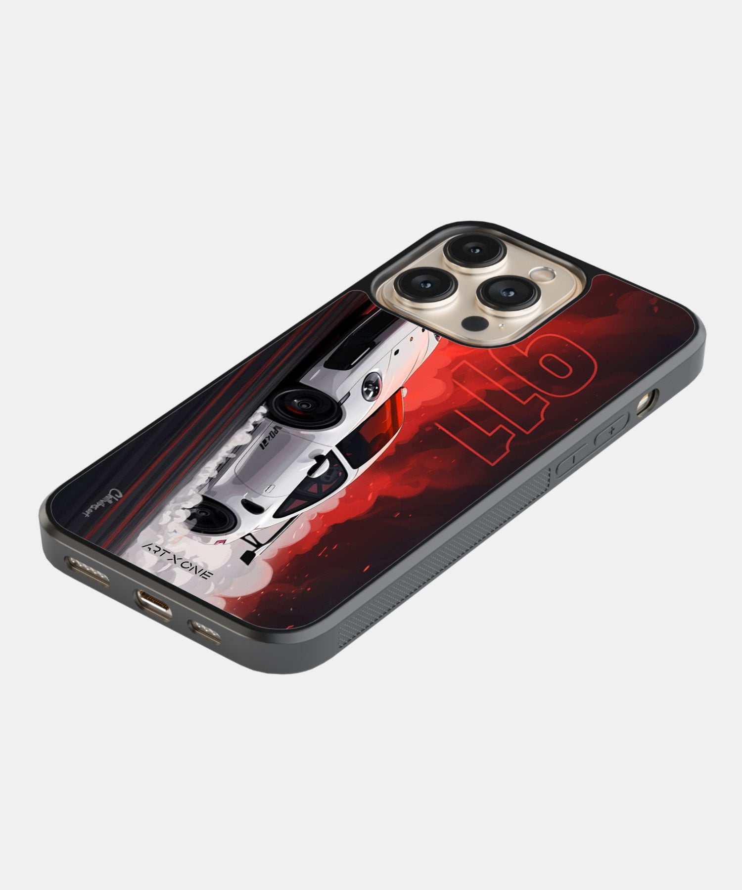 Sports Car  (White 911) Mobile Back Cover