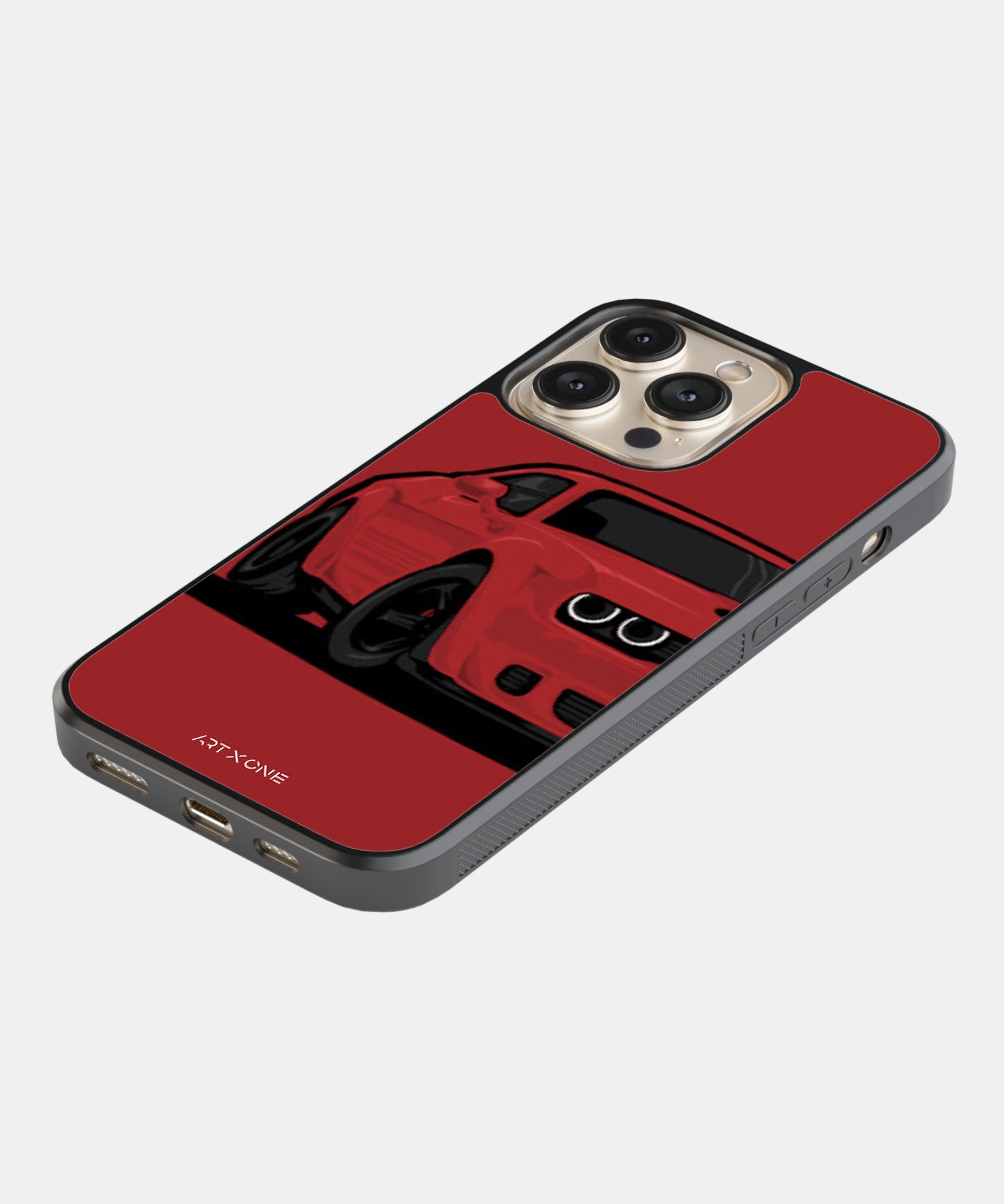 Sleek Red Sports Car Designer Mobile Back Cover