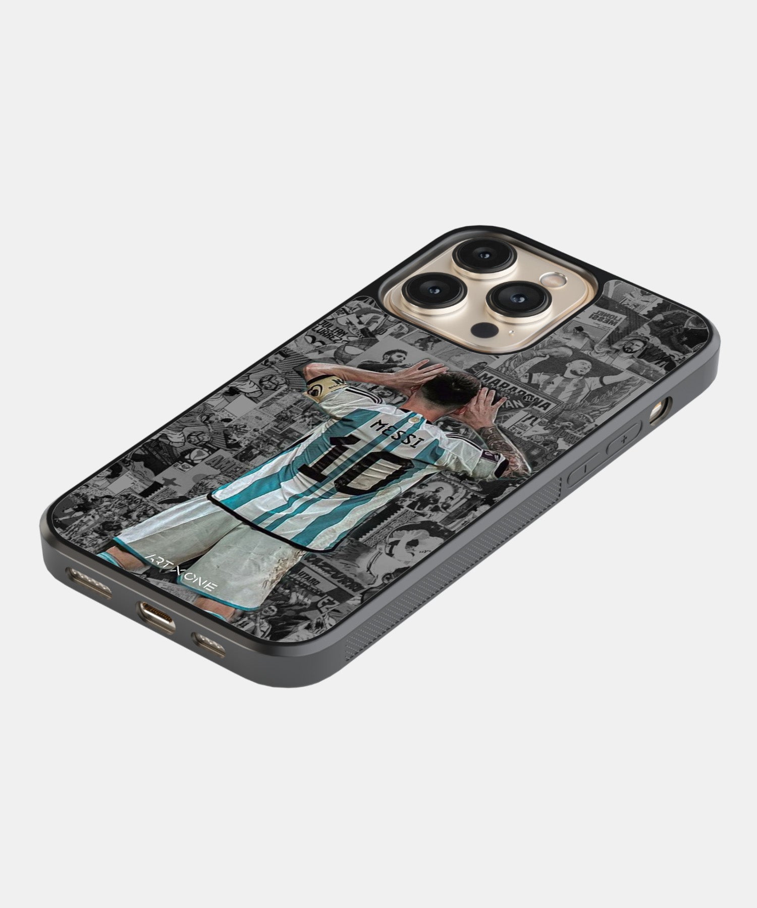 Football (Messi Collage) Mobile Back Cover