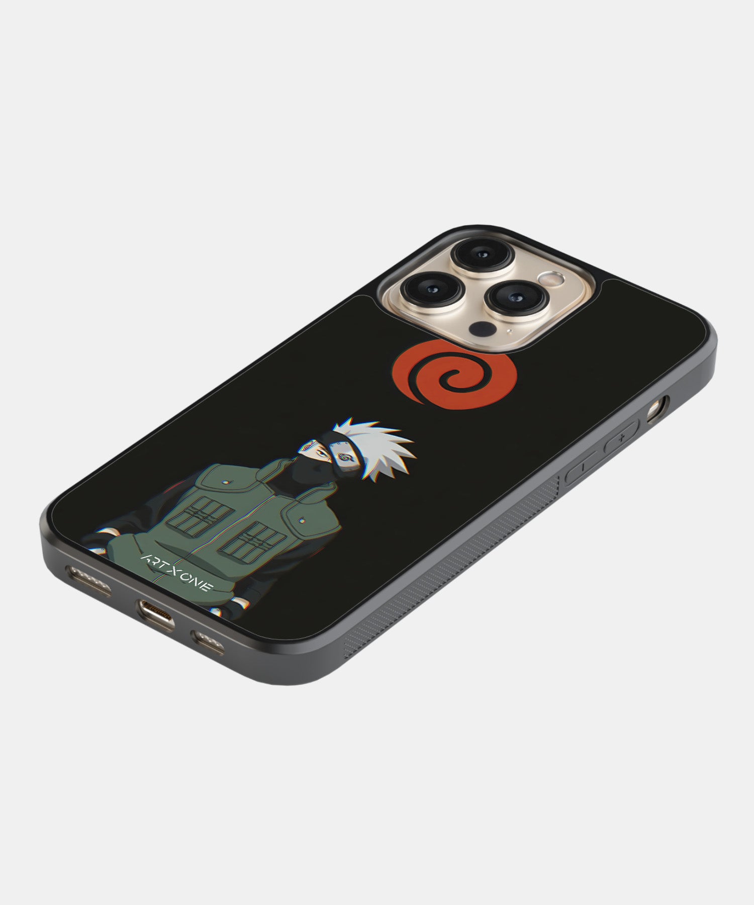 Black Kakashi Mobile Back Cover
