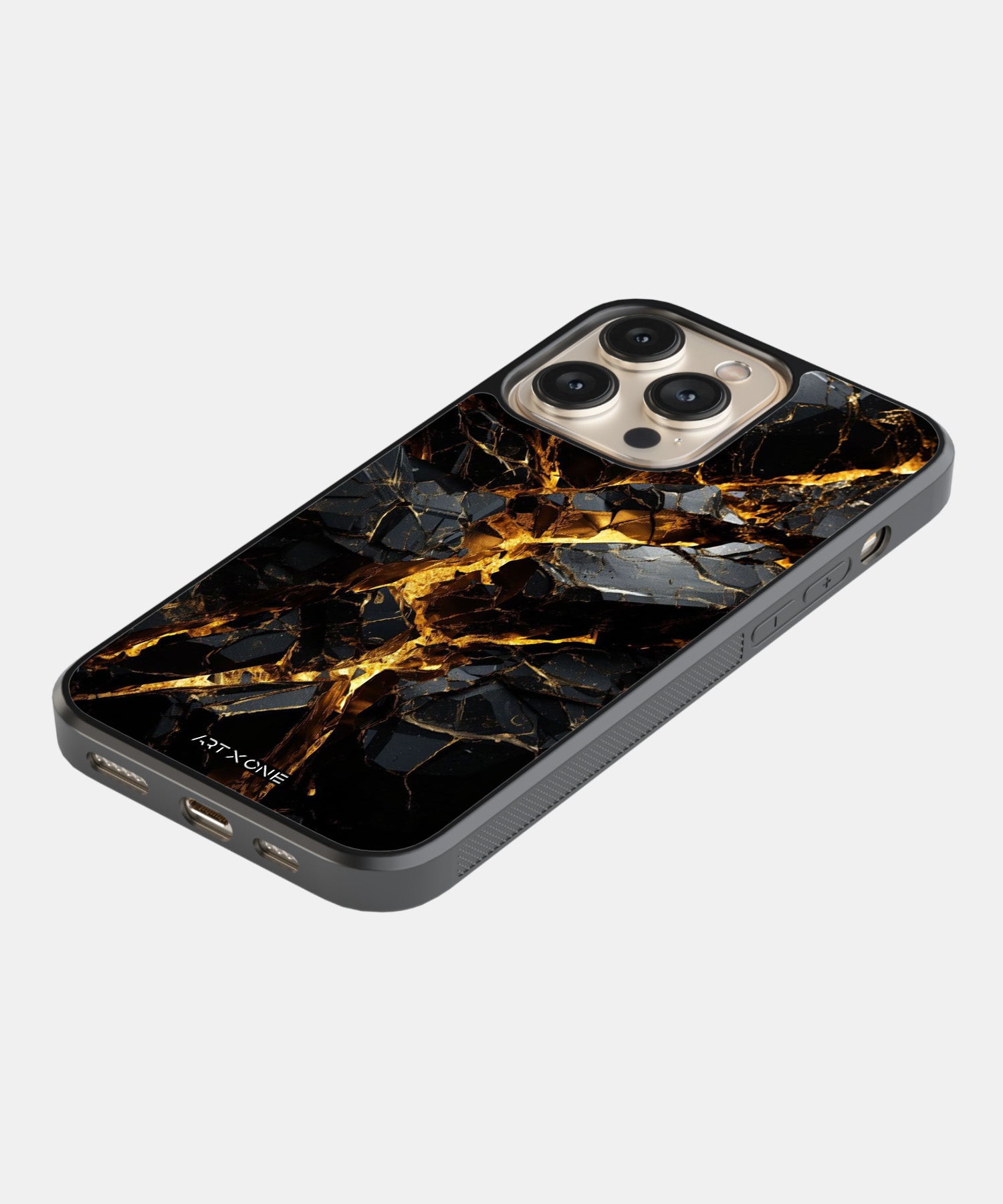 Black Marbel Mobile Back Cover