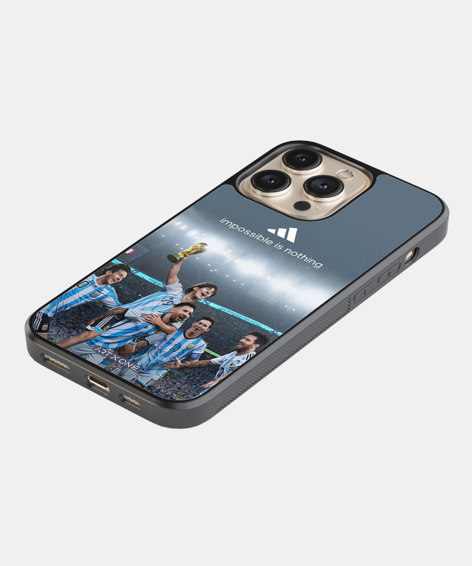 Football (Messi Nothing is Impossible) Mobile Back Cover