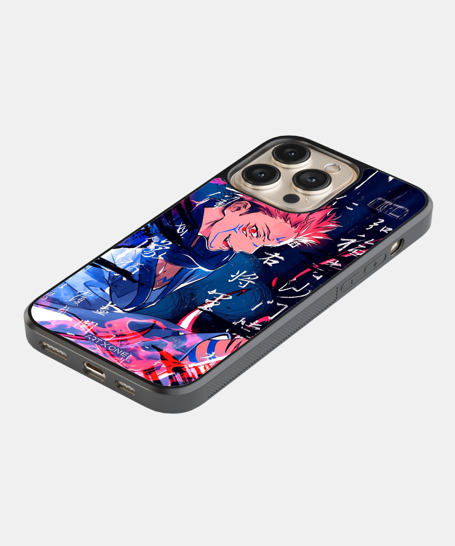 Jujutsu Kaisen In Neon Mobile Back Cover