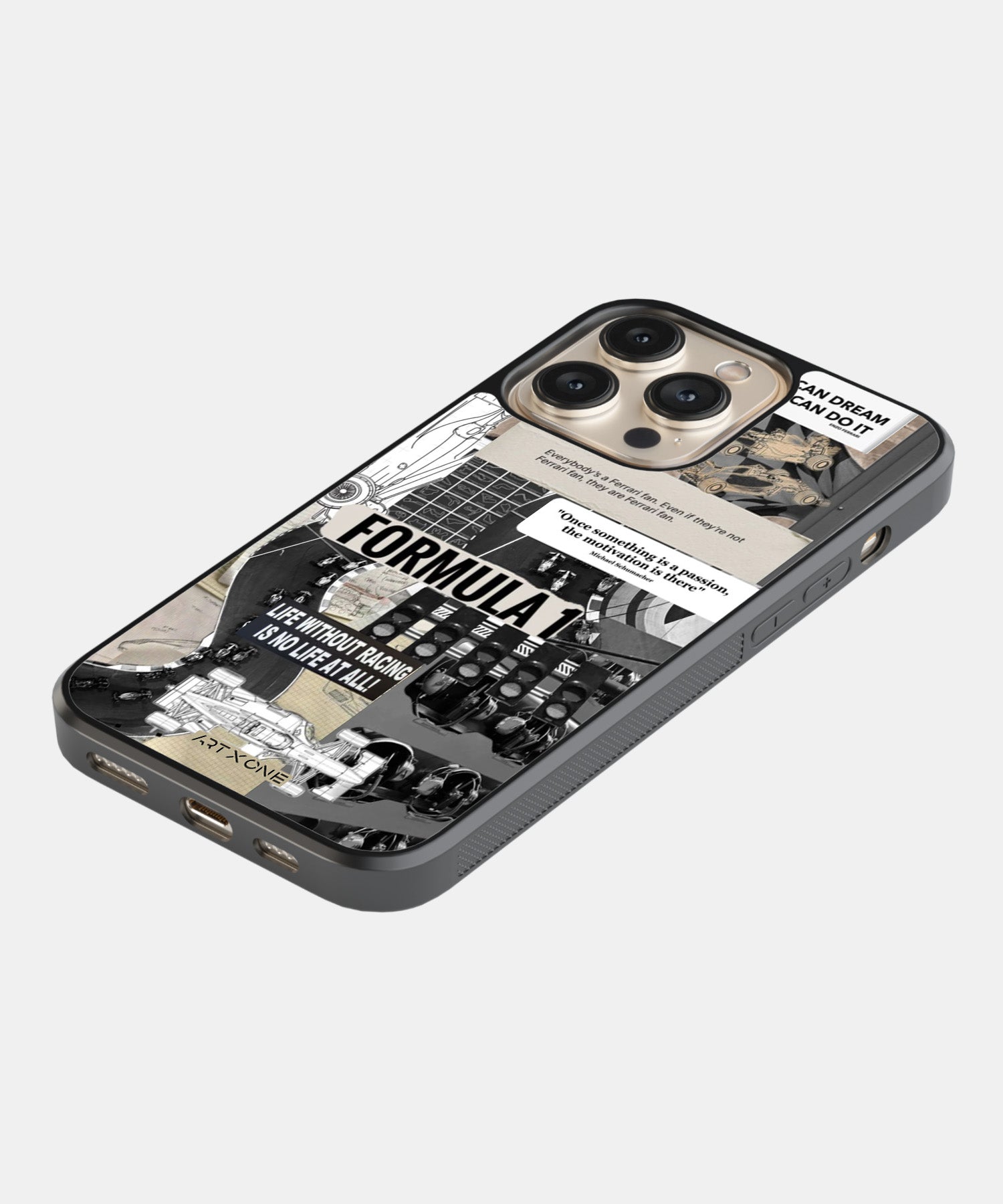 Formula 1 Sticker Mobile Back Cover