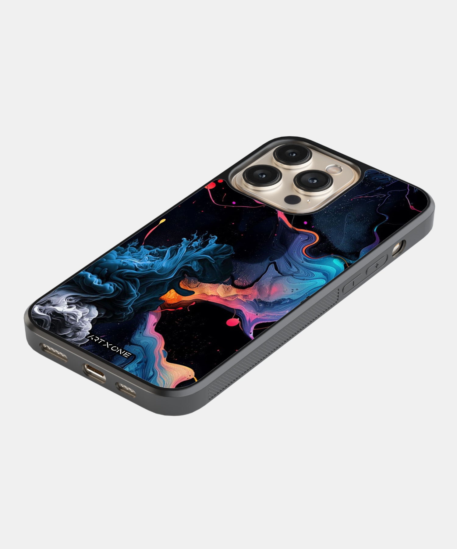 Rainbow Marbel Mobile Back Cover