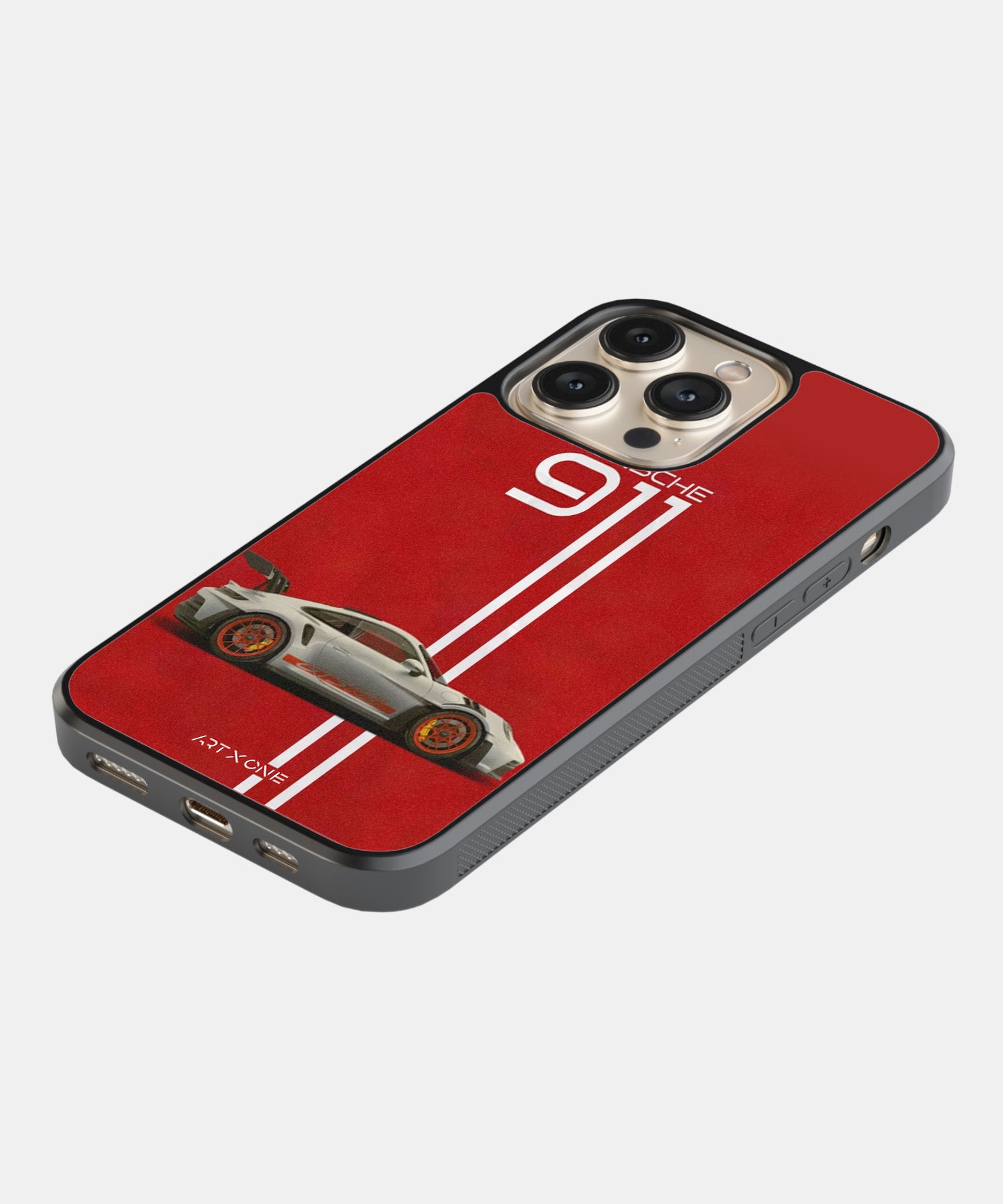 Sports Car  (Porsche 911 Red) Mobile Back Cover