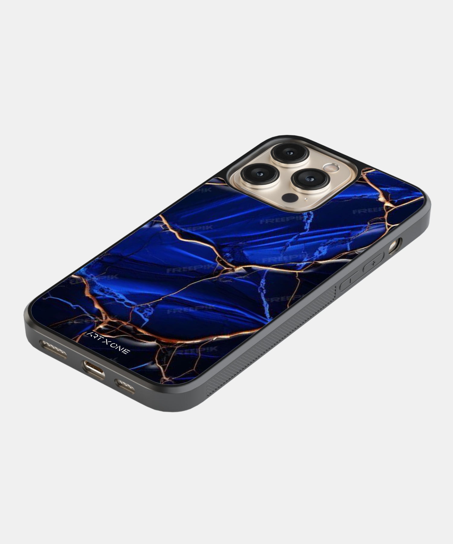 Teal Marbel Mobile Back Cover