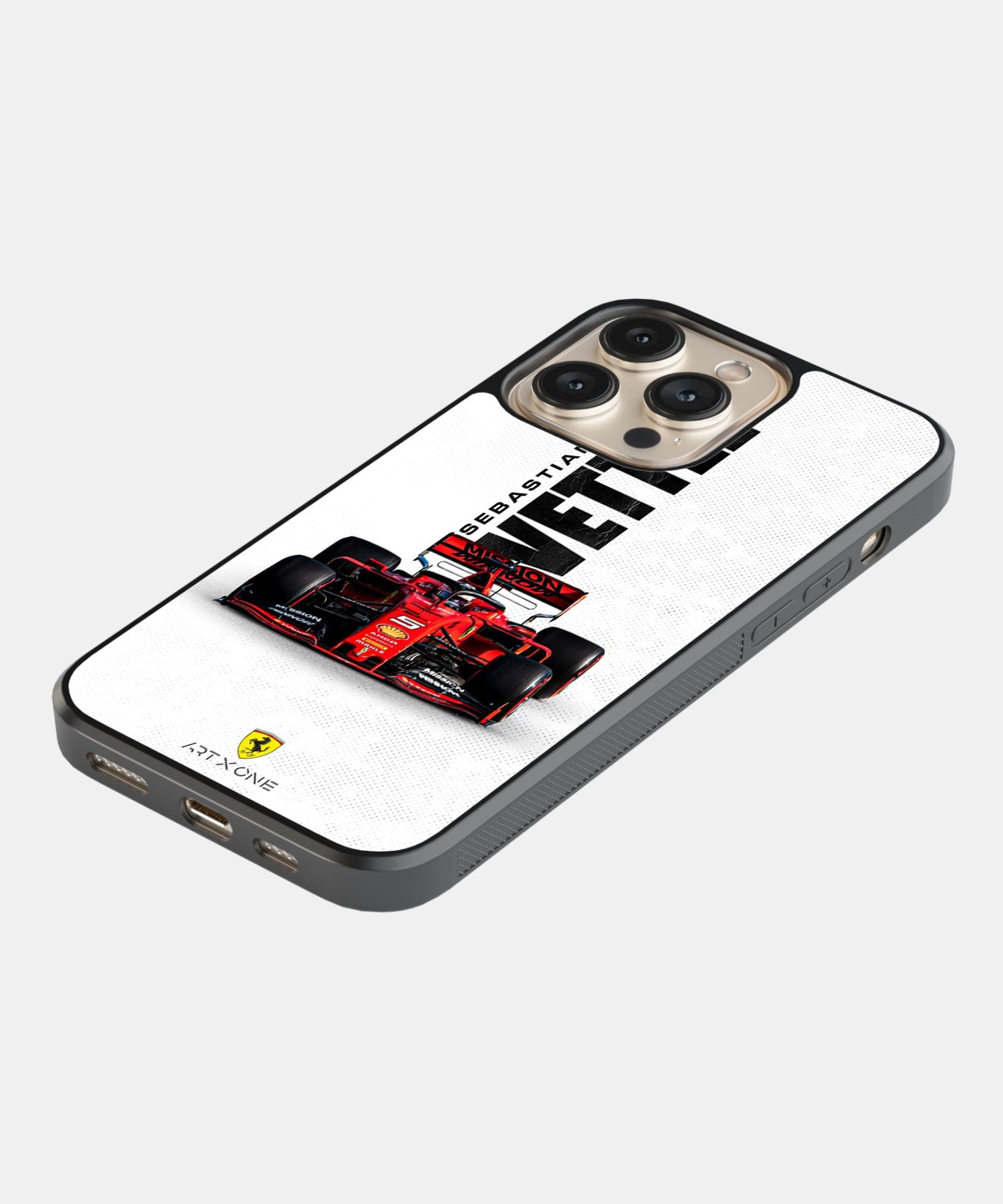 Sebastian Vettel Ferrari F1 Mobile Back Cover