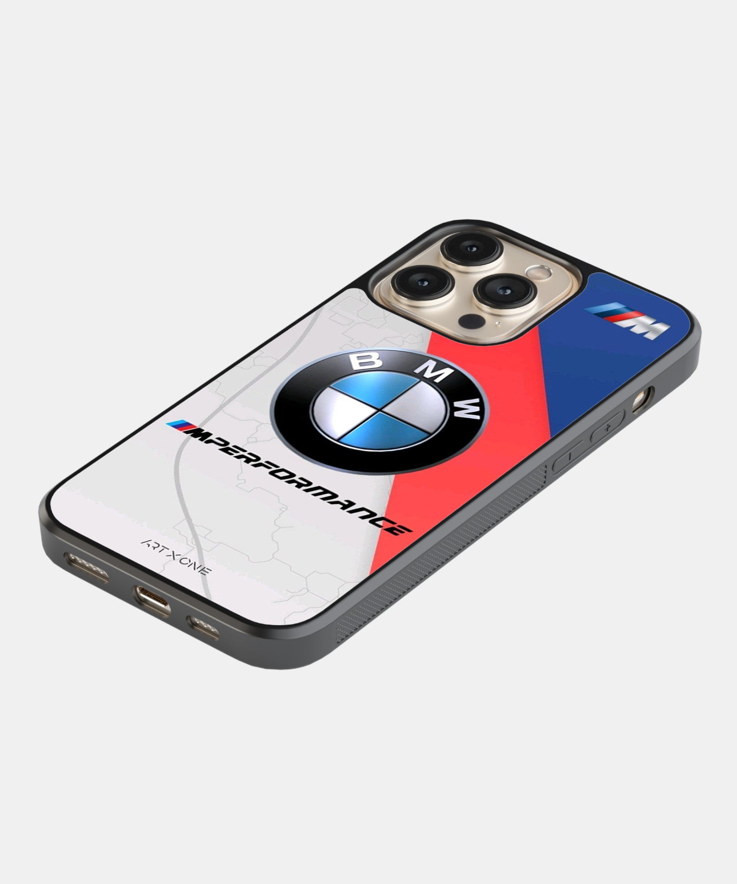 BMW Logo  Gradient Flag Design Mobile Back Cover