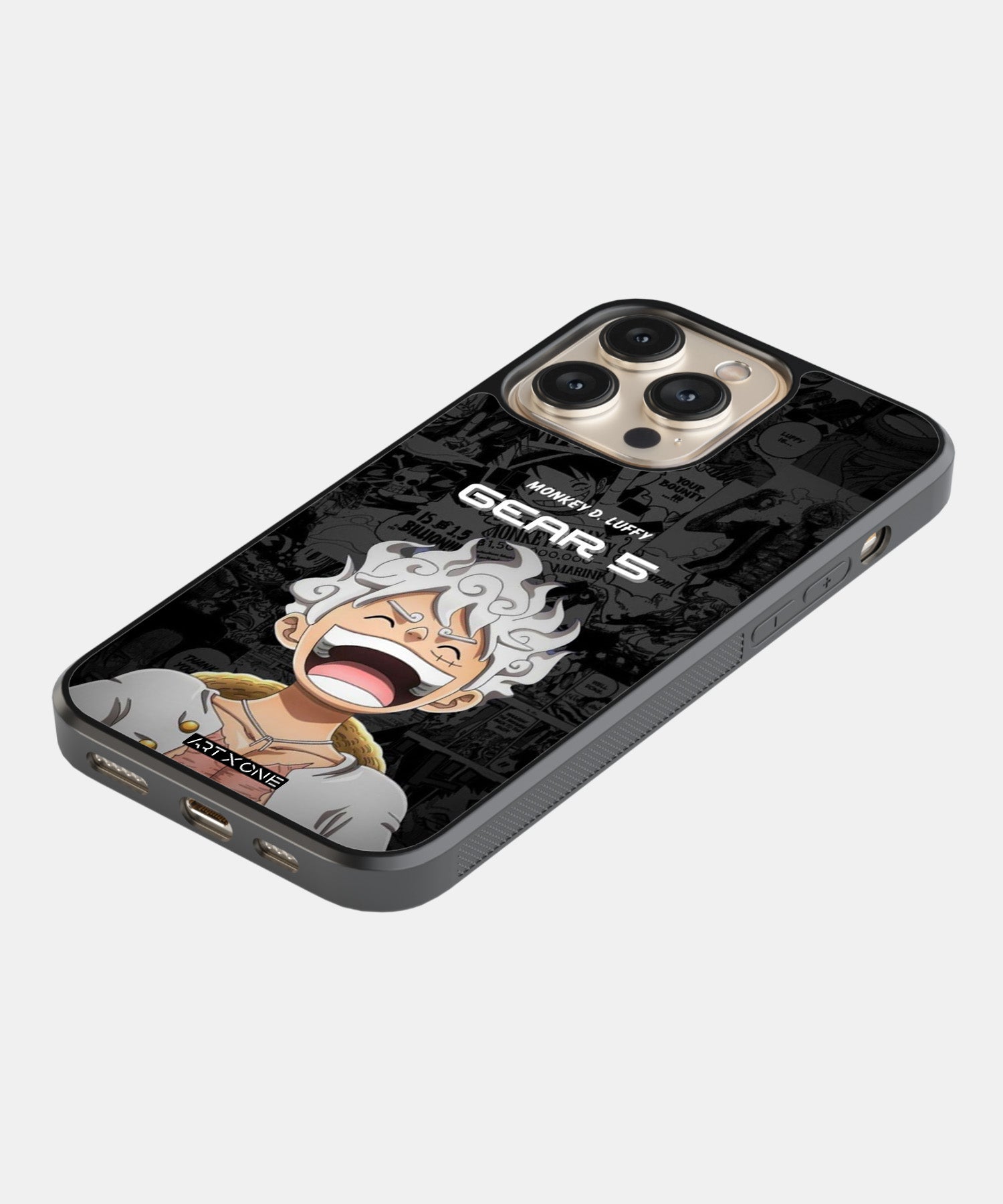 One Piece  (Luffy Gear 5 Black) Mobile Back Cover