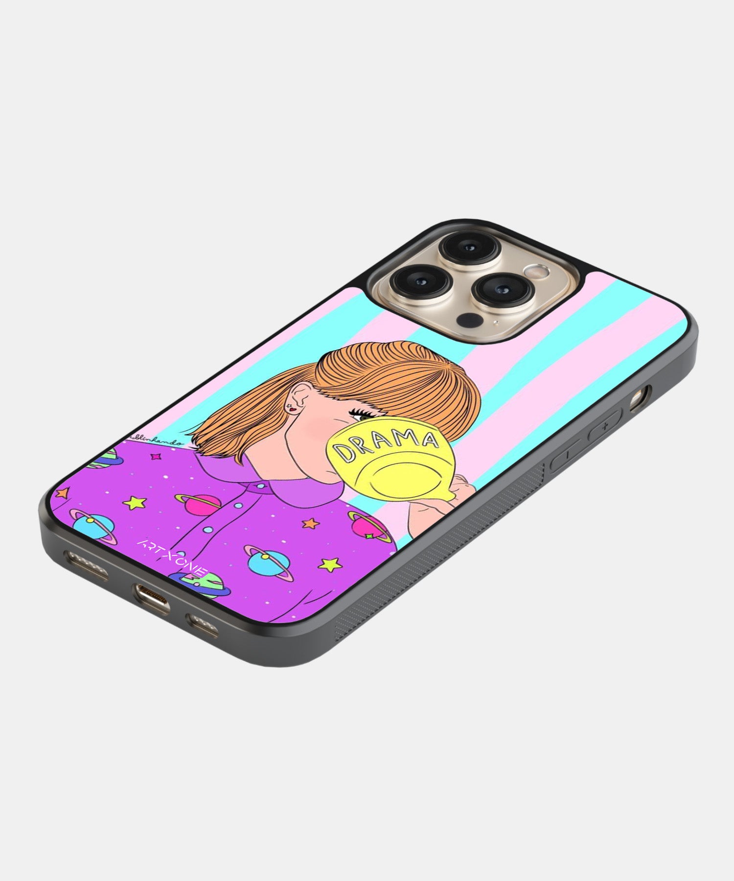 Drama Cup Mobile Back Cover